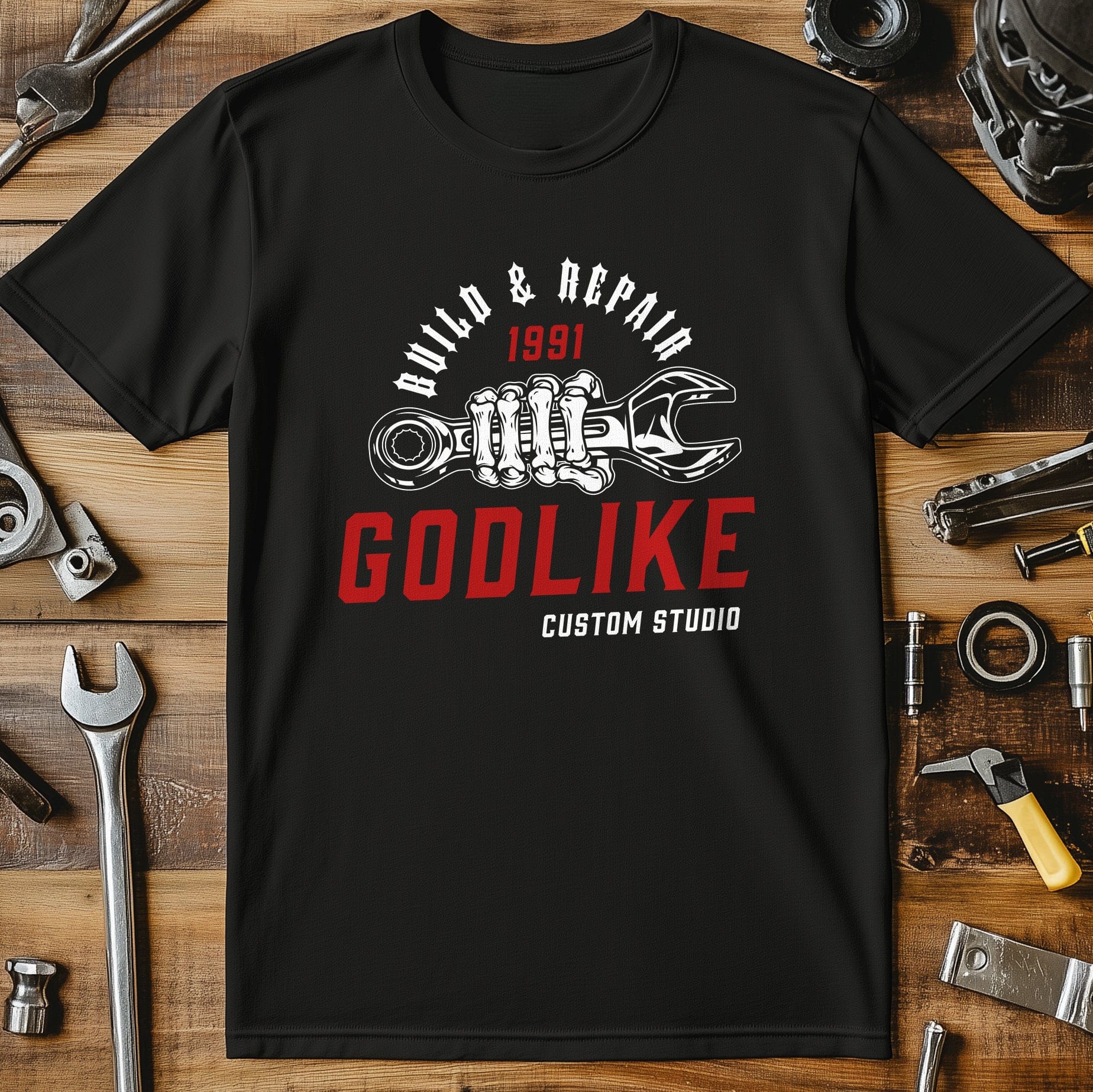 1991 godlike vintage T Shirt - Image 5