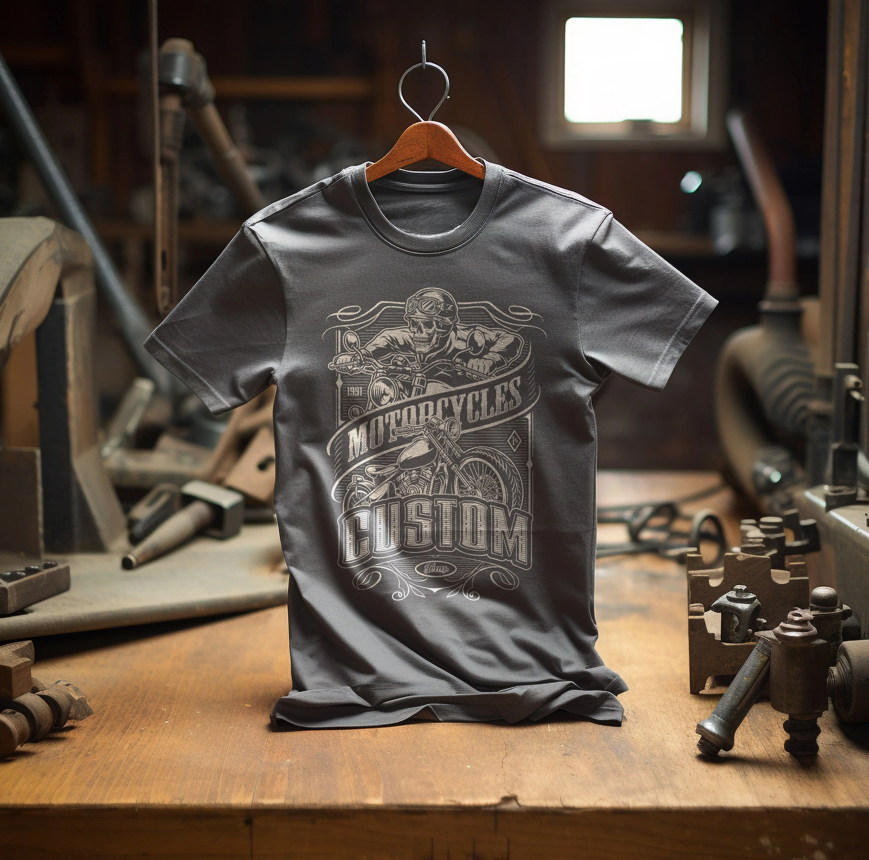 1991 Motorcycle T-Shirt - Image 6