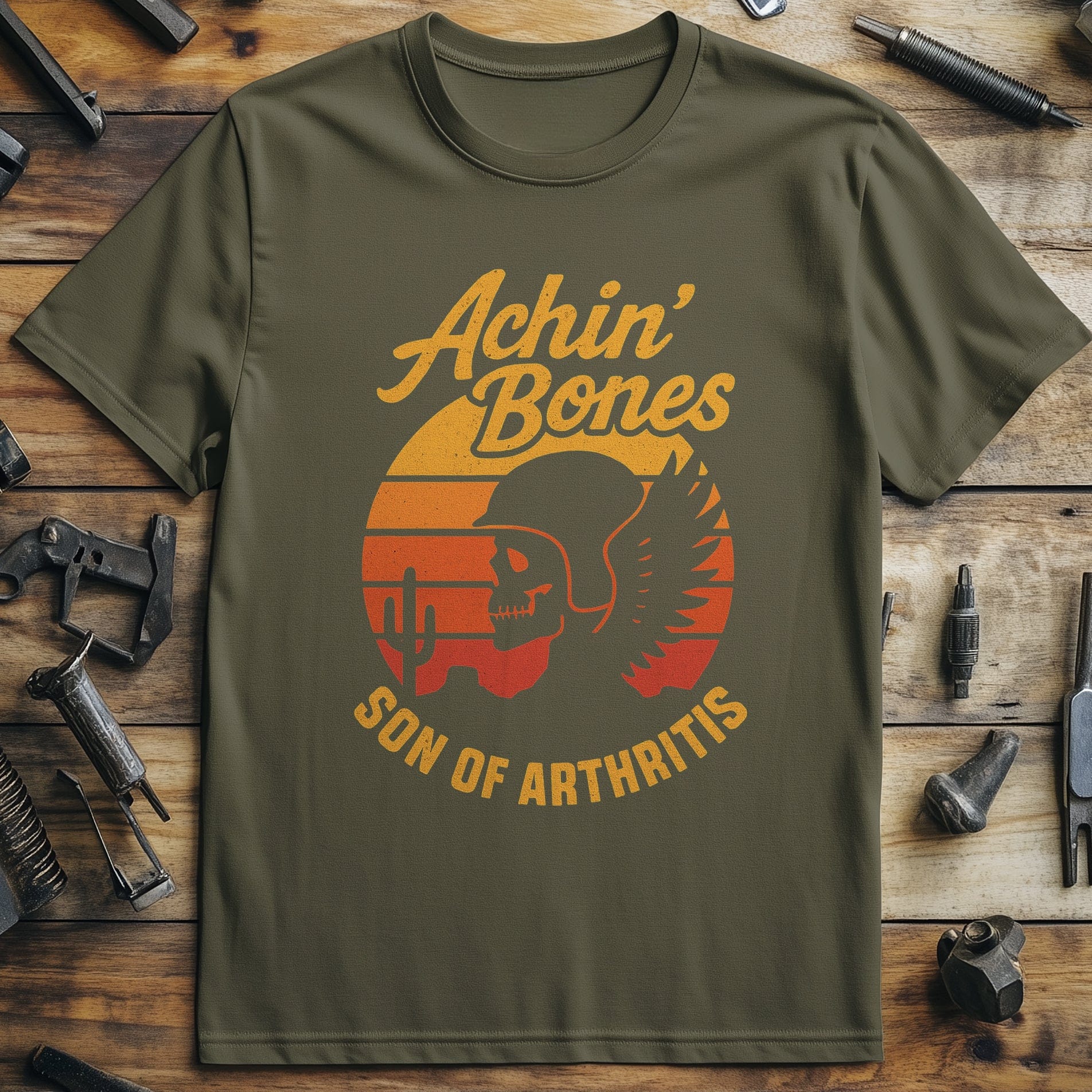 Achin Bones 31 T Shirt - Image 4