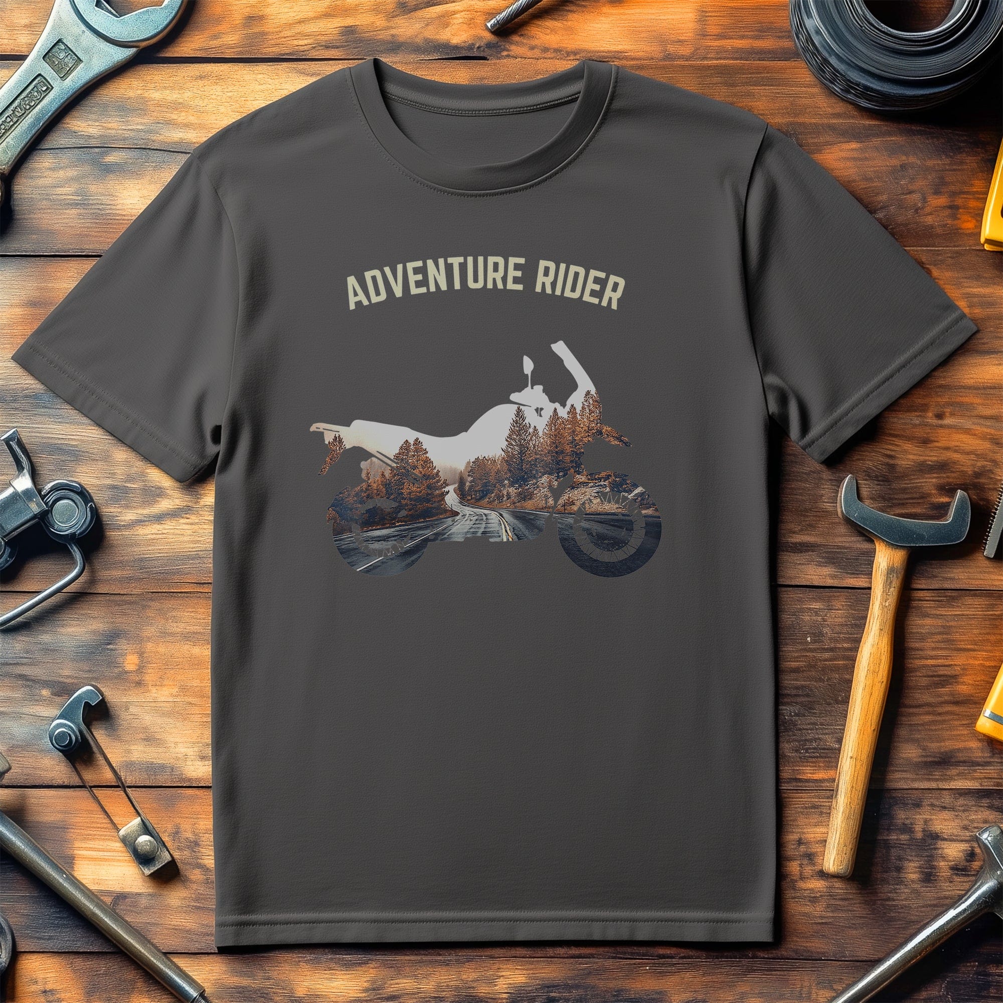 Adventure Motorcycle T-Shirt - Image 3