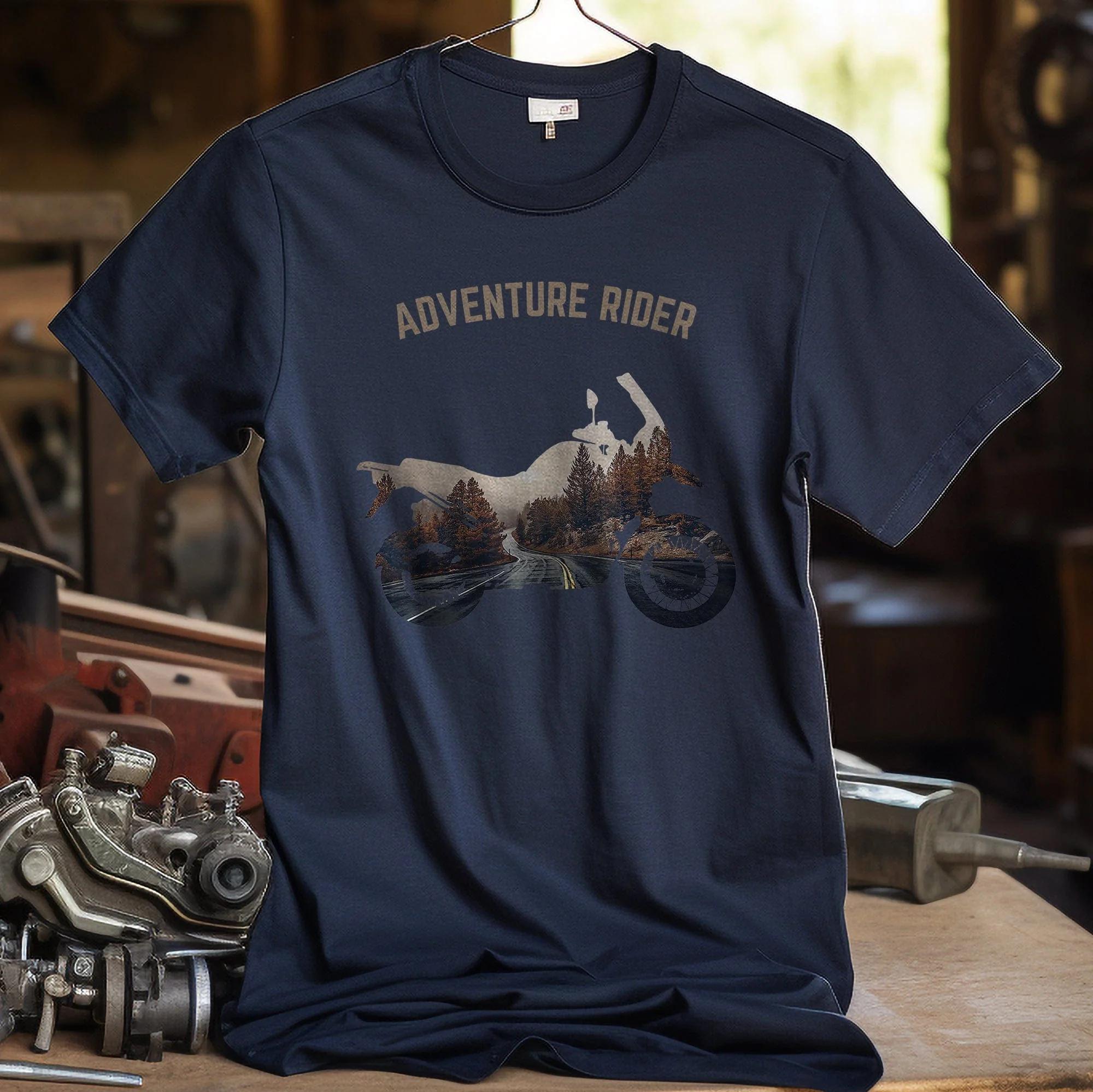 Adventure Motorcycle T-Shirt - Image 6
