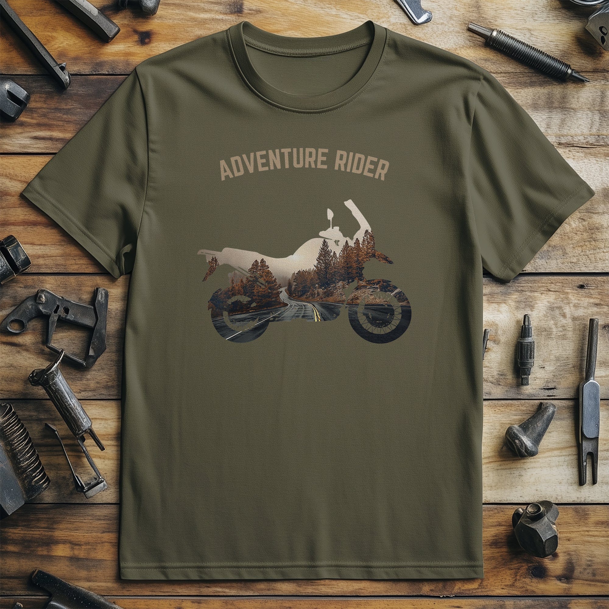 Adventure Motorcycle T-Shirt - Image 7