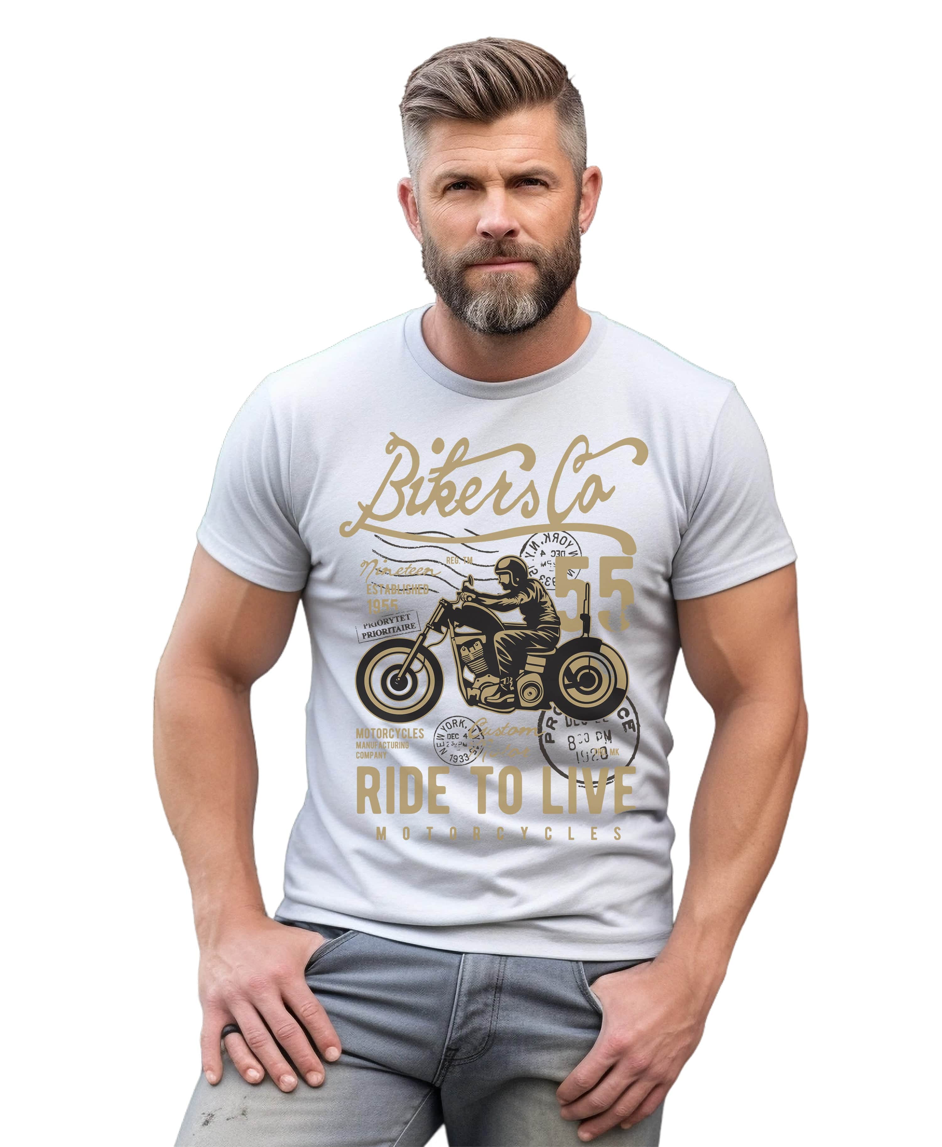 BIKER CO Ride 55 T-Shirt - Image 21