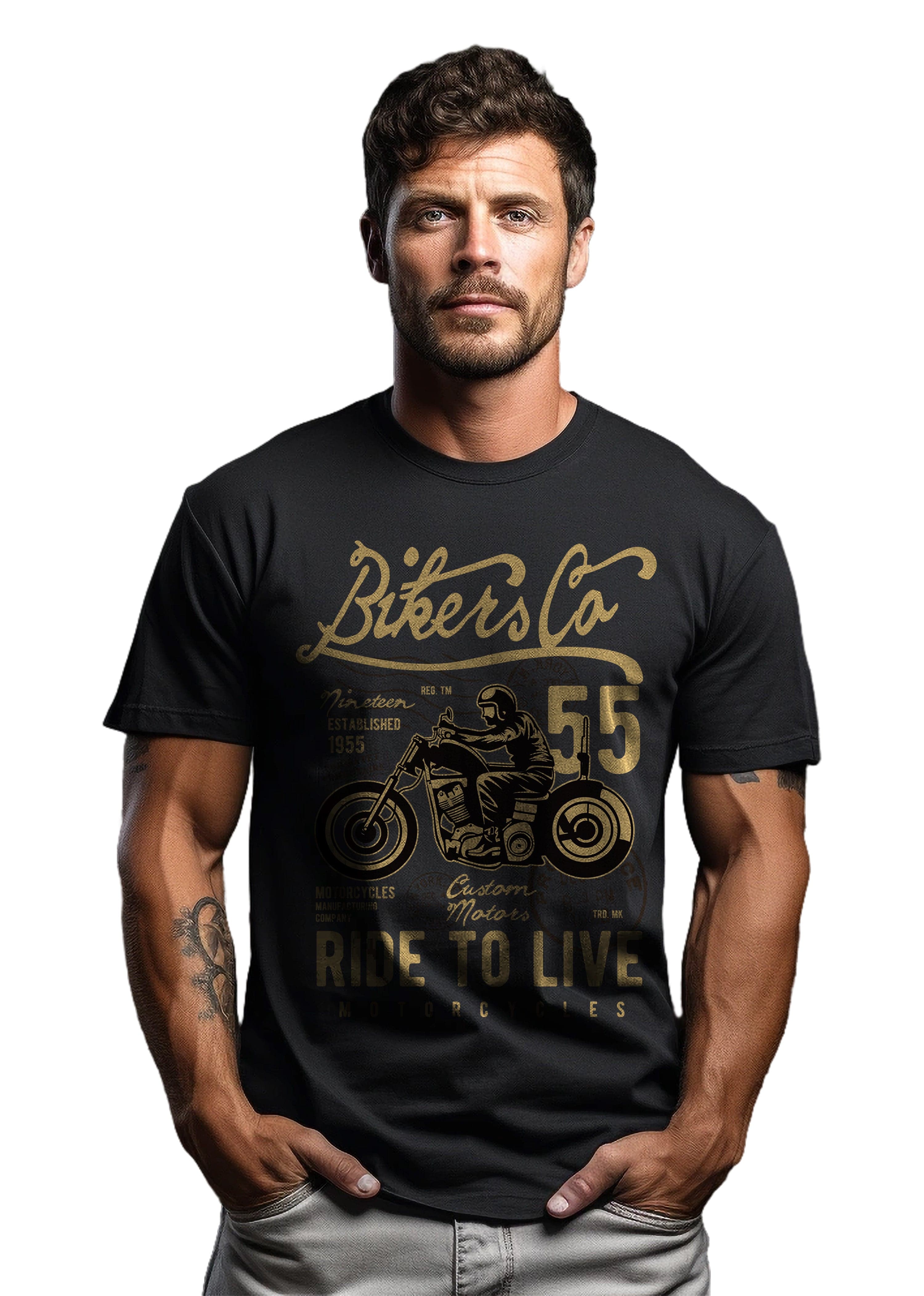 BIKER CO Ride 55 T-Shirt - Image 3