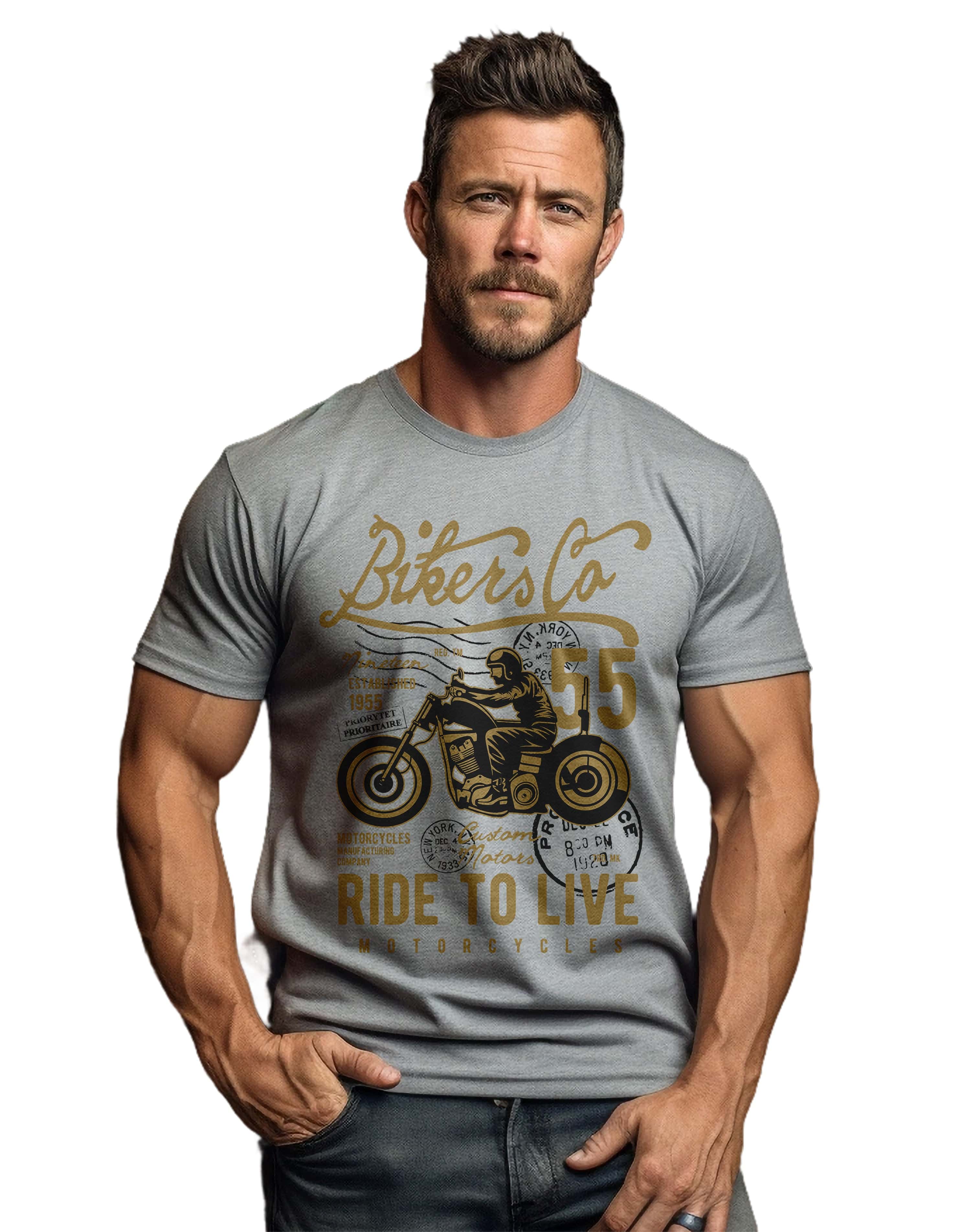 BIKER CO Ride 55 T-Shirt - Image 9