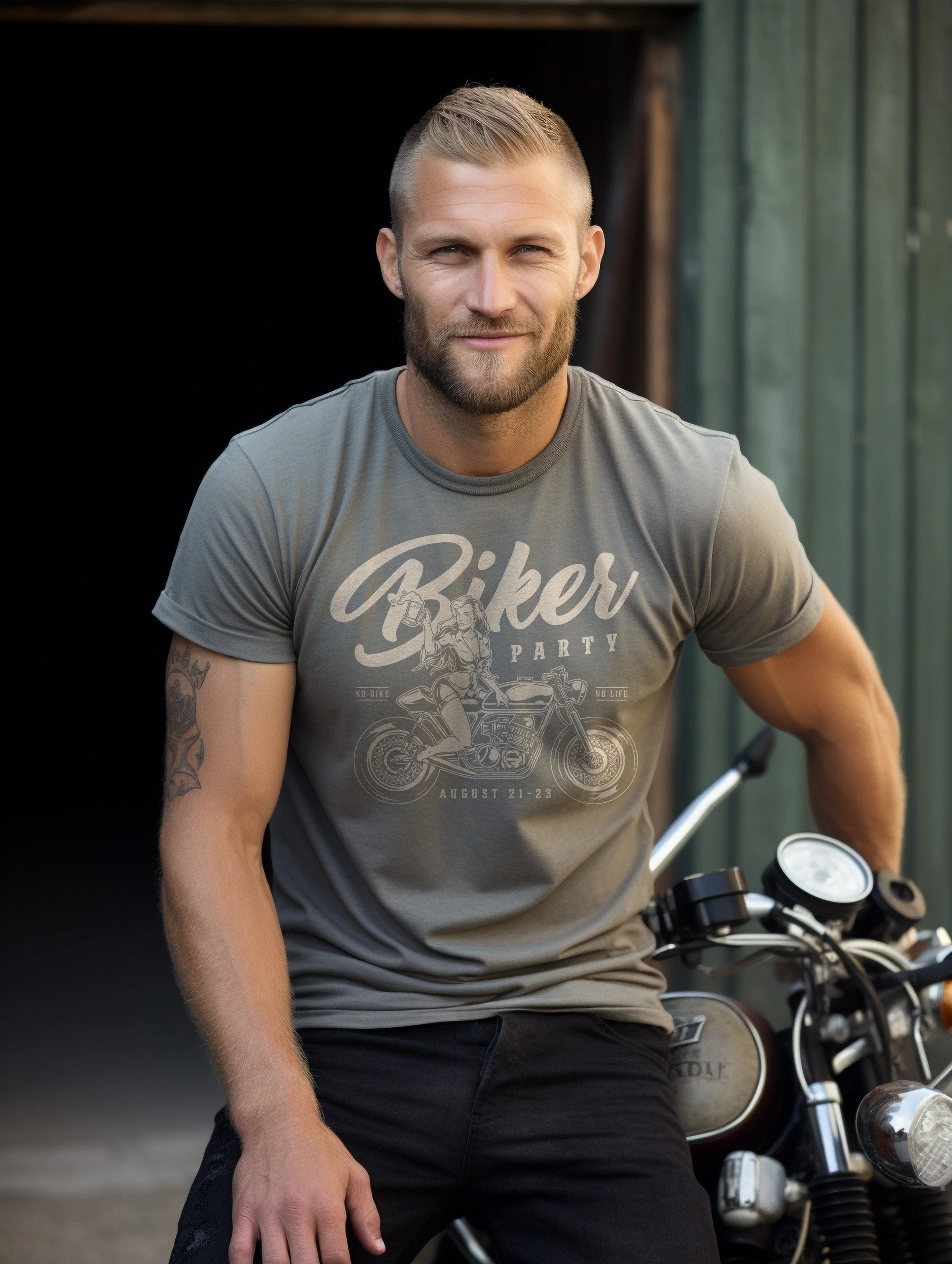 Biker Party T-Shirt - Image 20