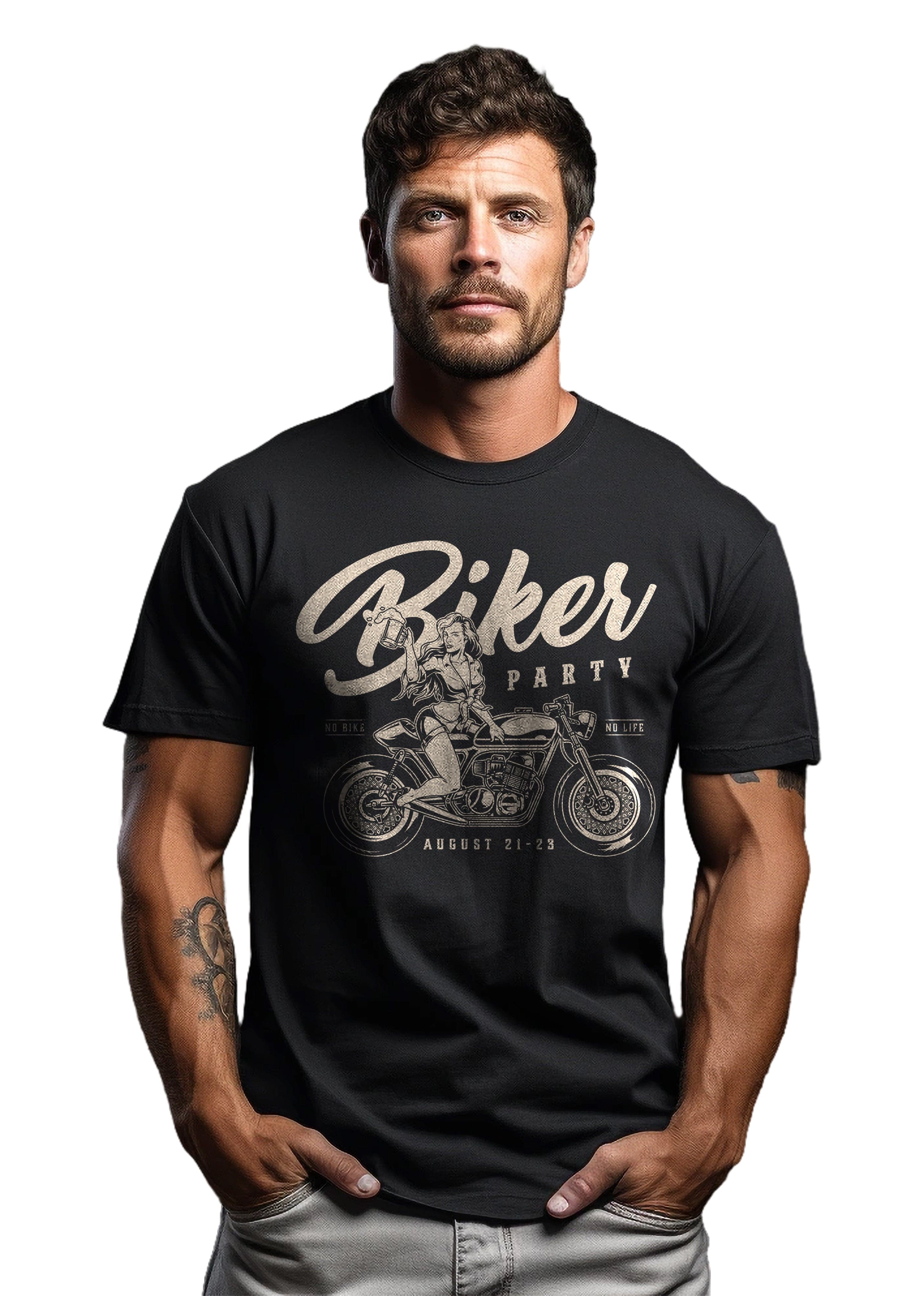 Biker Party T-Shirt - Image 3