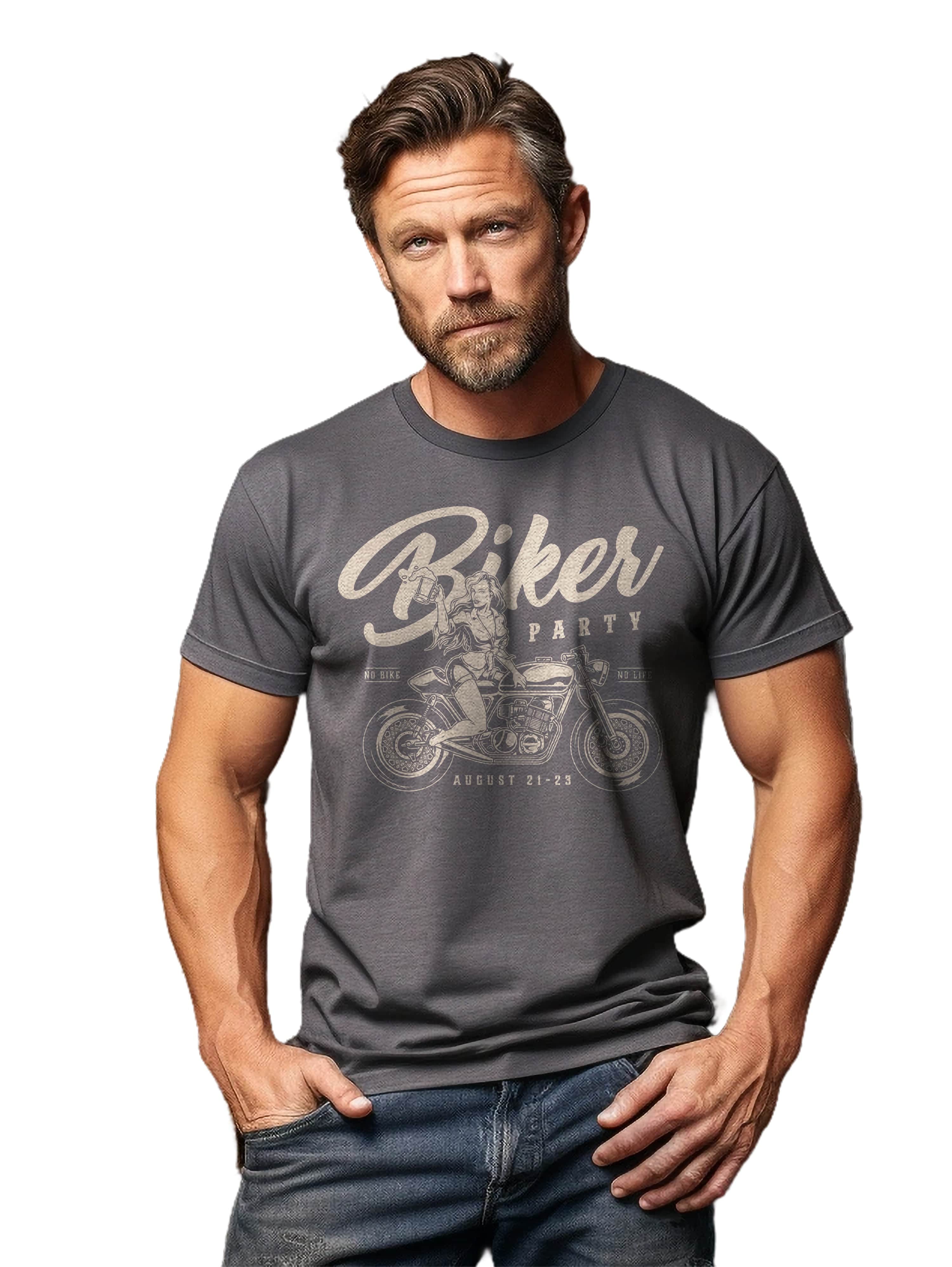 Biker Party T-Shirt - Image 6