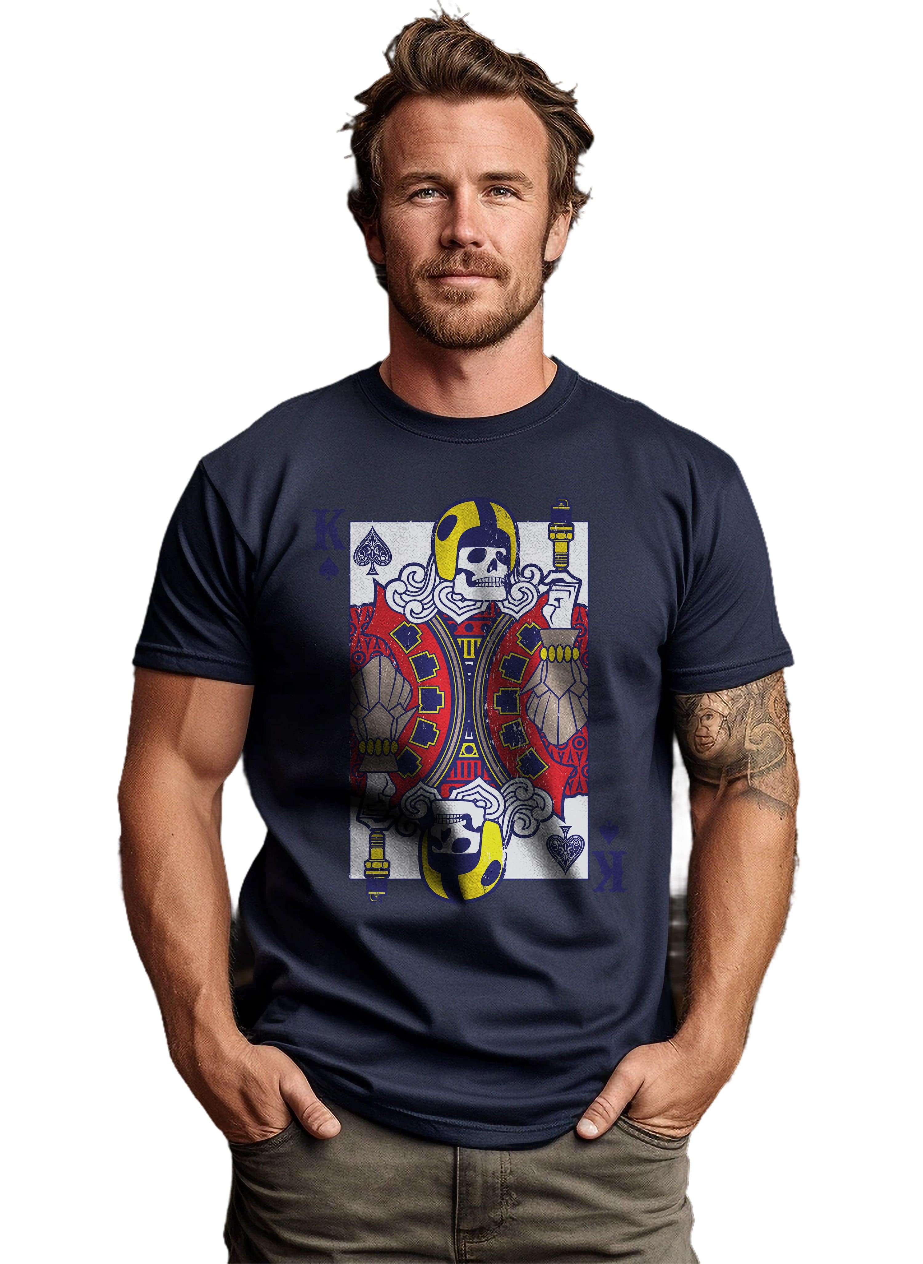 Biker Playing T-Shirt - Image 14