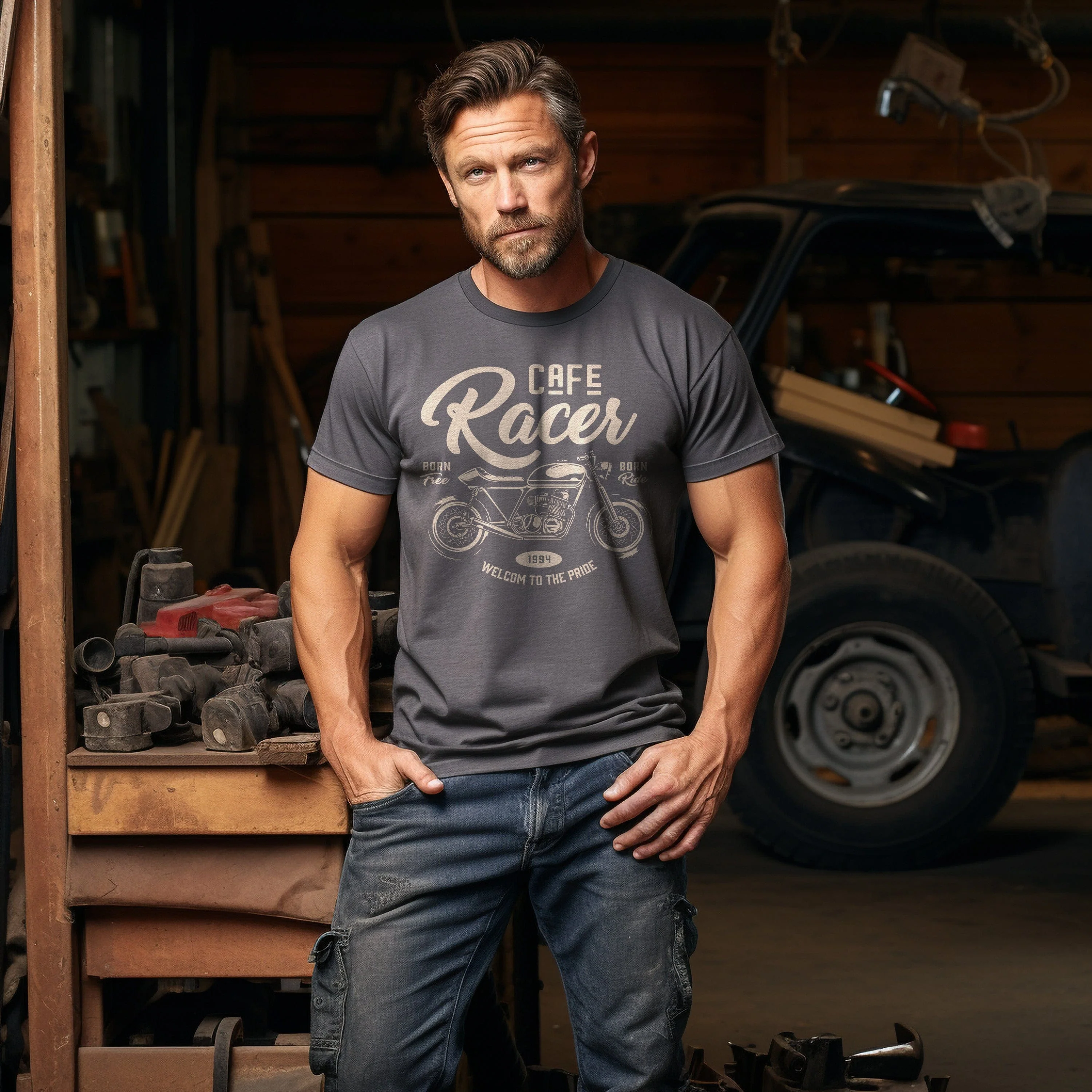 Biker Wel Pride T-Shirt - Image 7