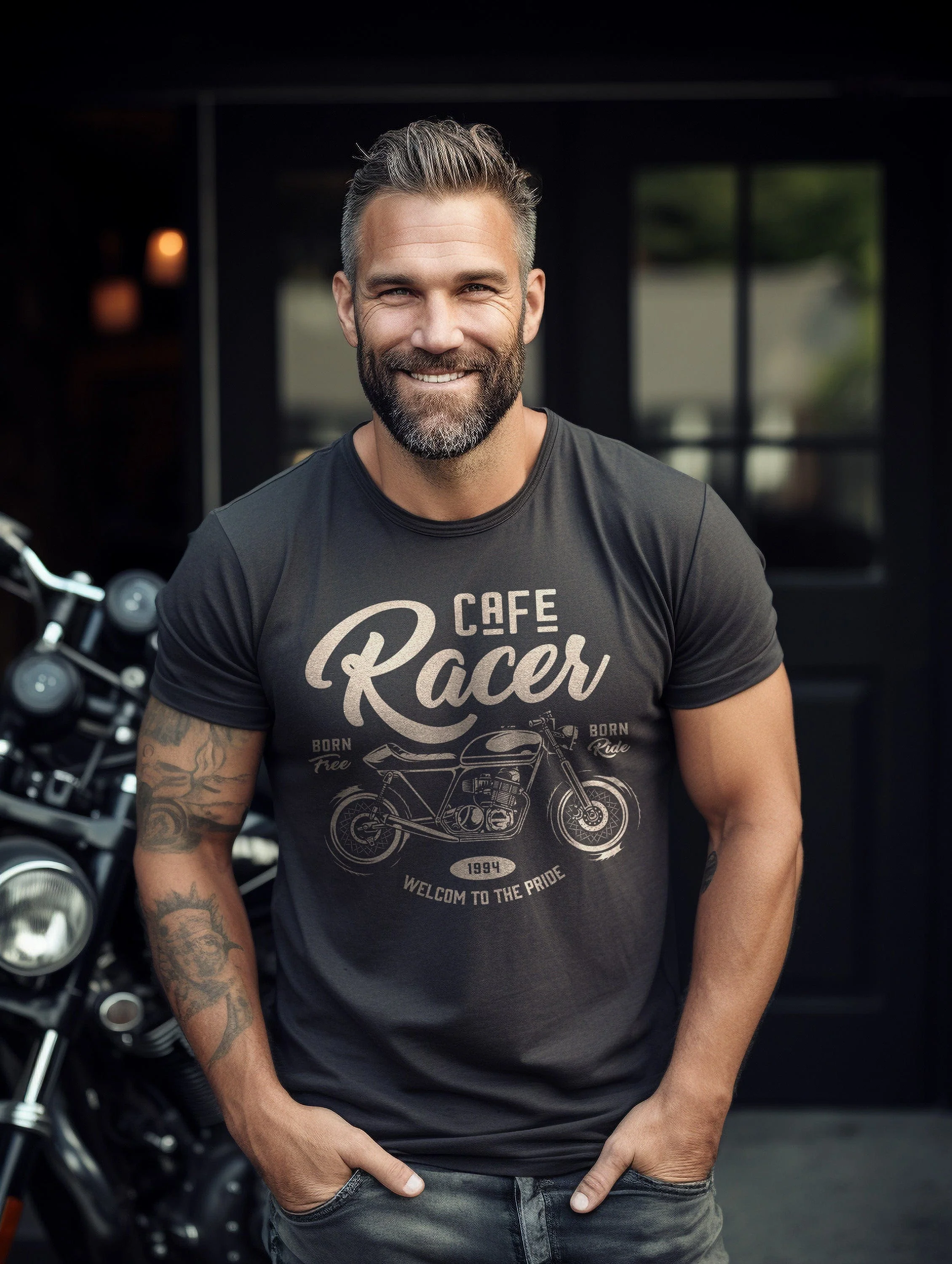 Biker Wel Pride T-Shirt - Image 8