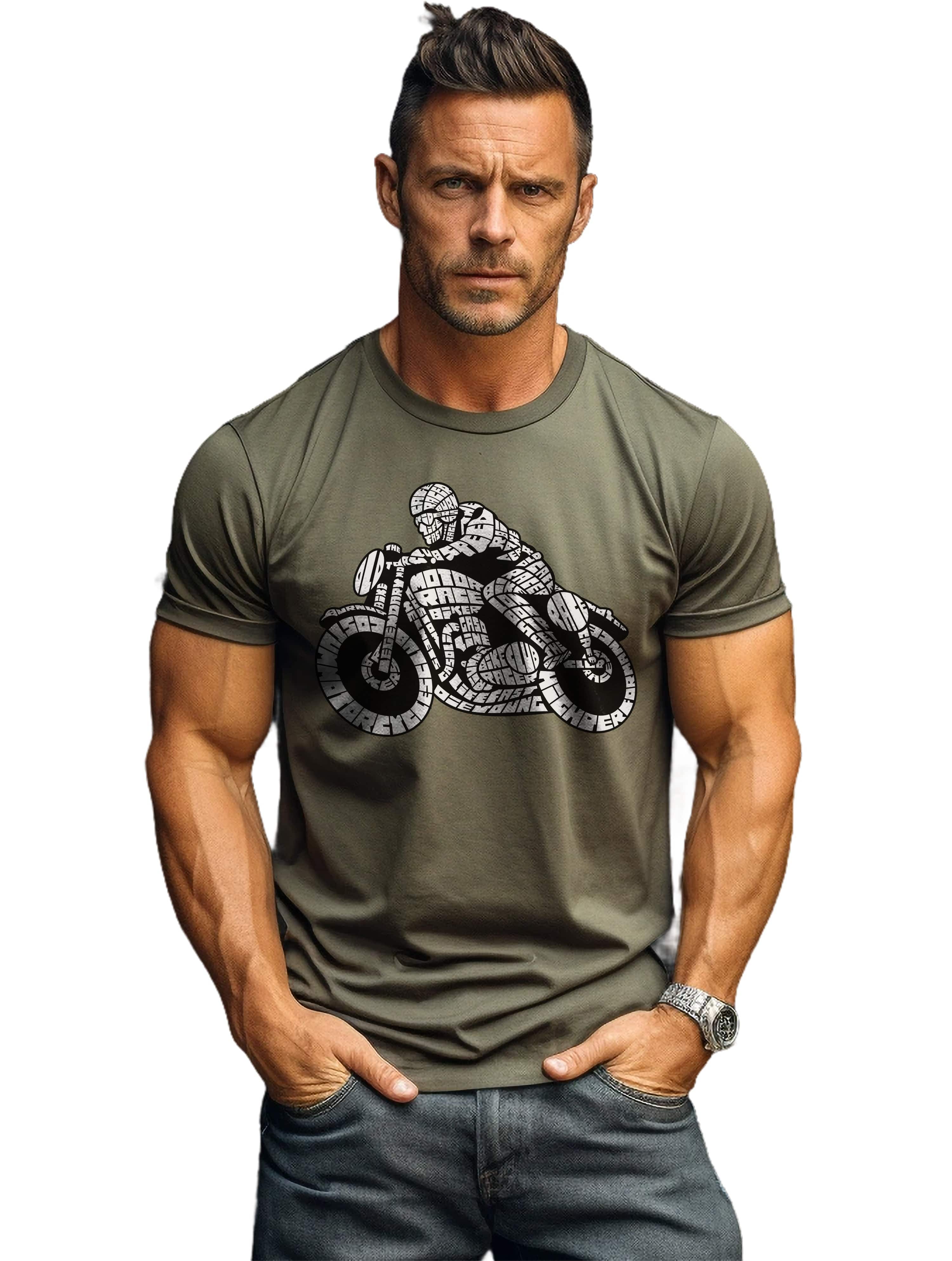 Bikers Cafe Racer T-Shirt - Image 17
