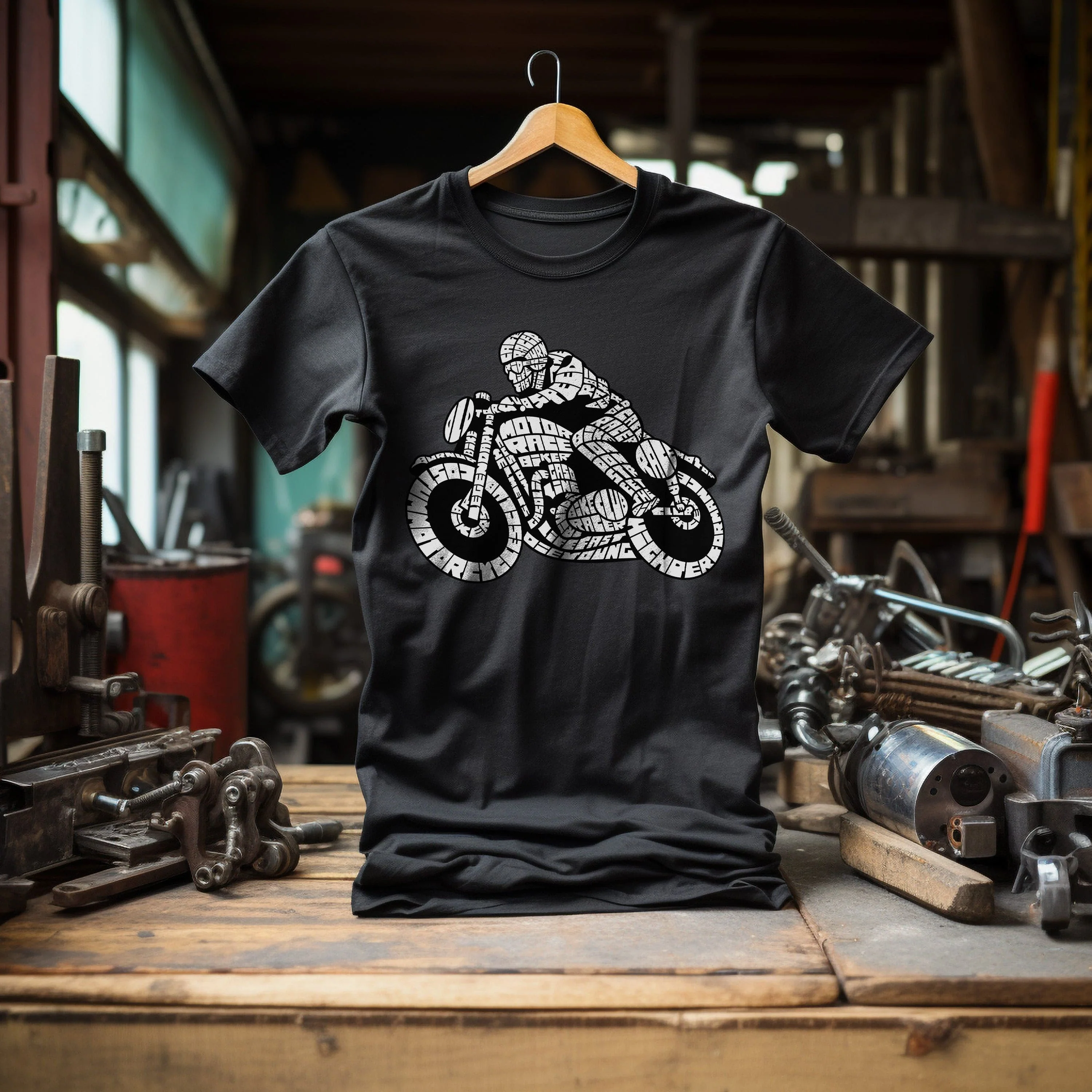 Bikers Cafe Racer T-Shirt - Image 3