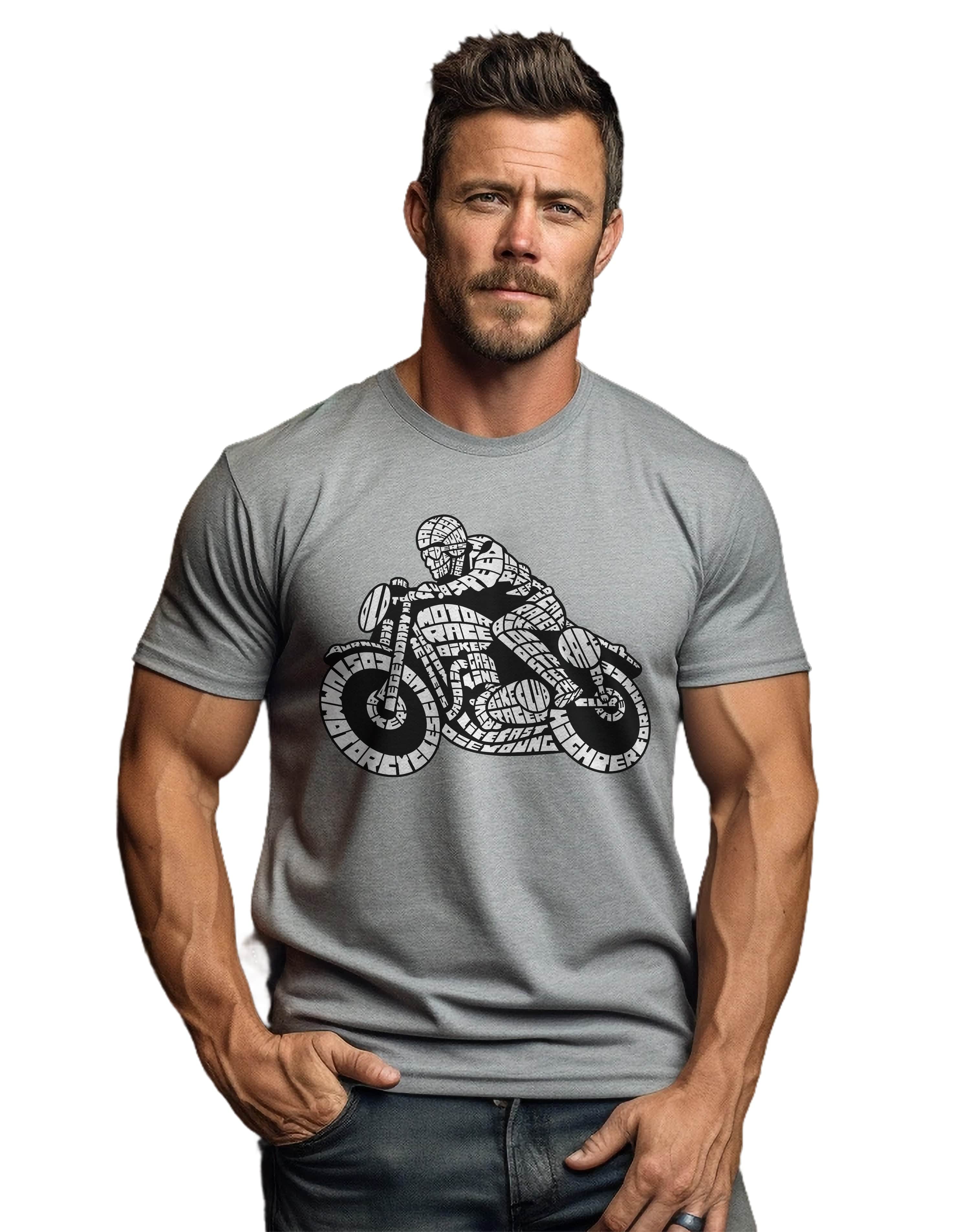 Bikers Cafe Racer T-Shirt - Image 9