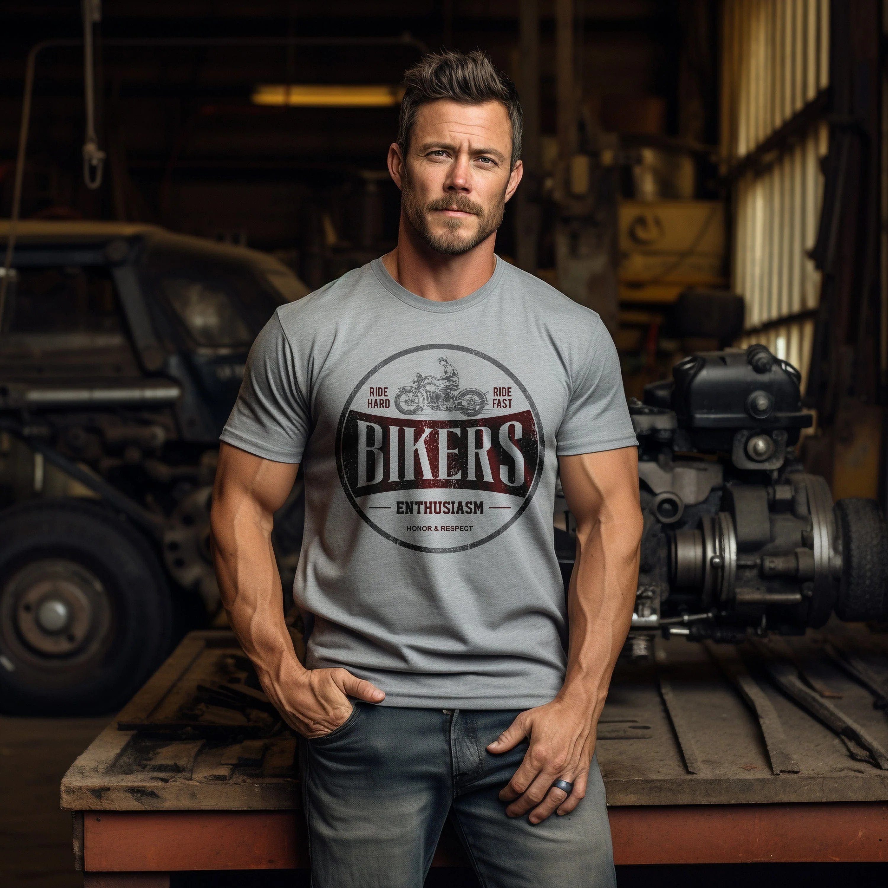 Bikers Enthusiasm T-Shirt - Image 11
