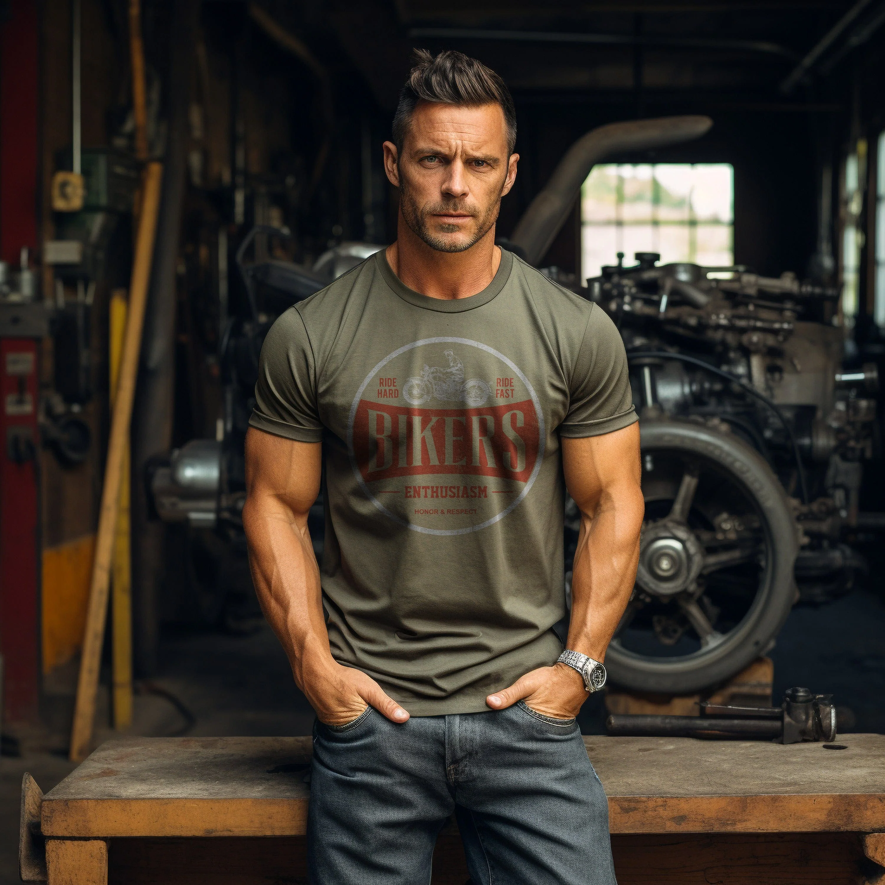 Bikers Enthusiasm T-Shirt - Image 19