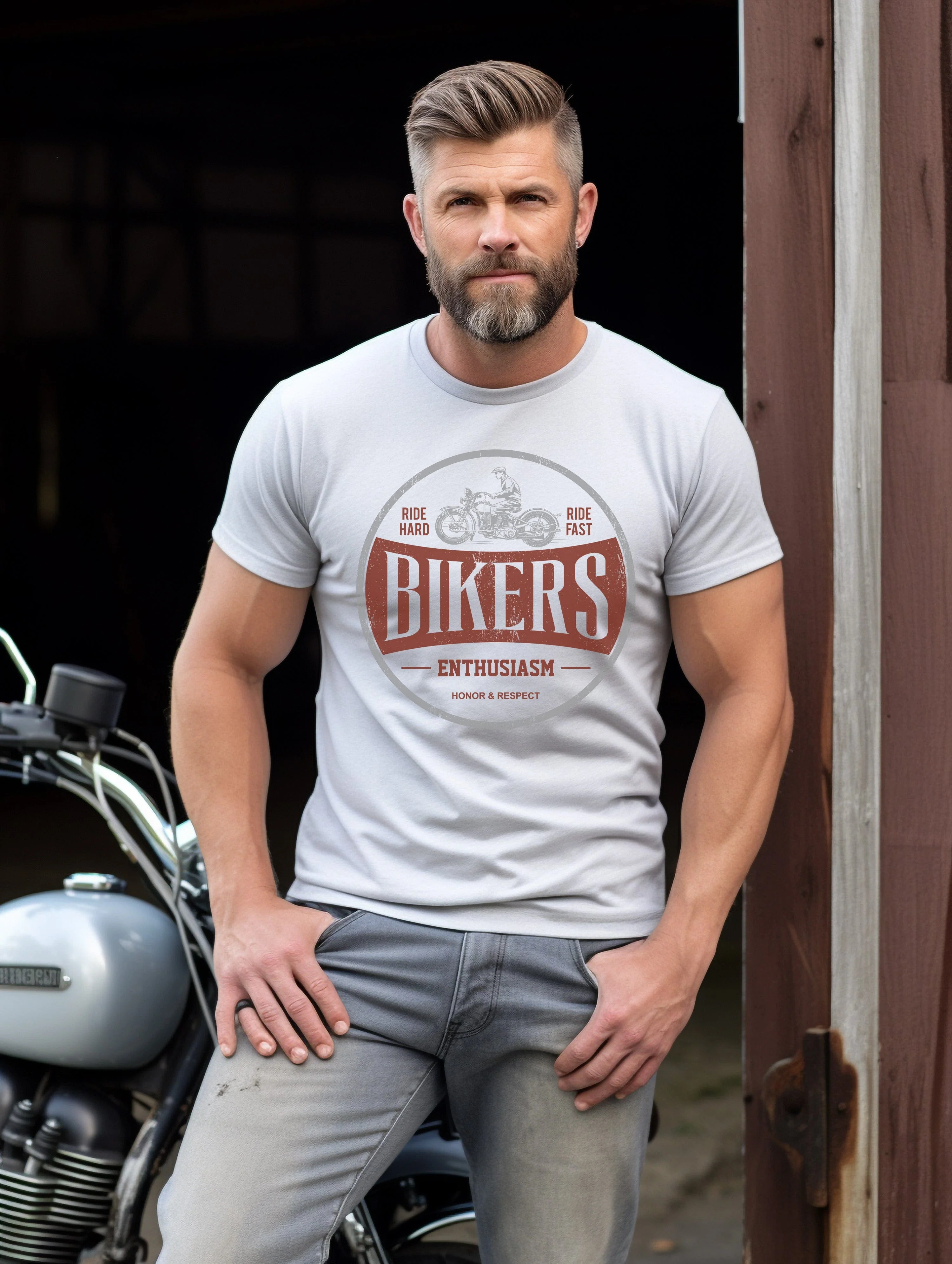 Bikers Enthusiasm T-Shirt - Image 24