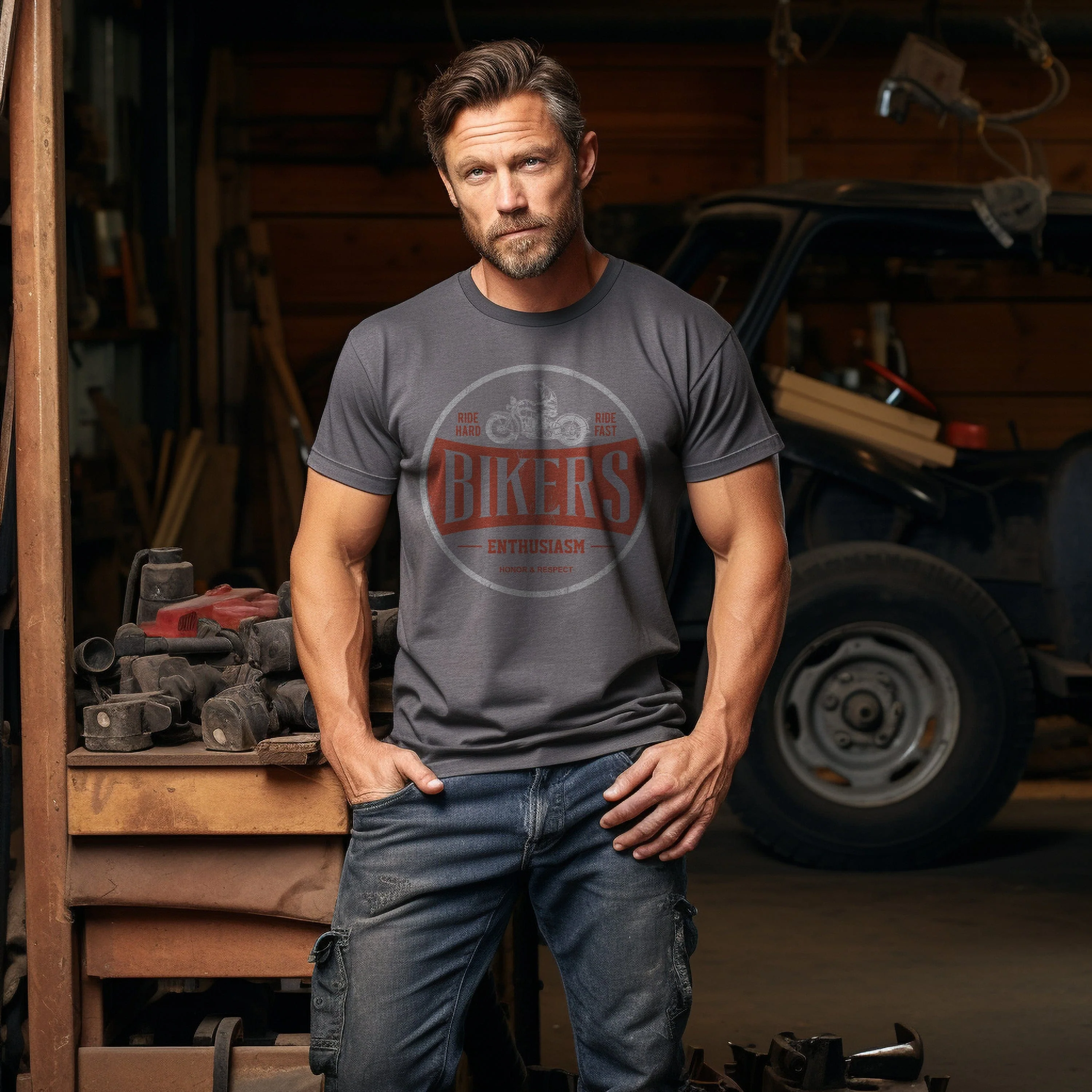 Bikers Enthusiasm T-Shirt - Image 7