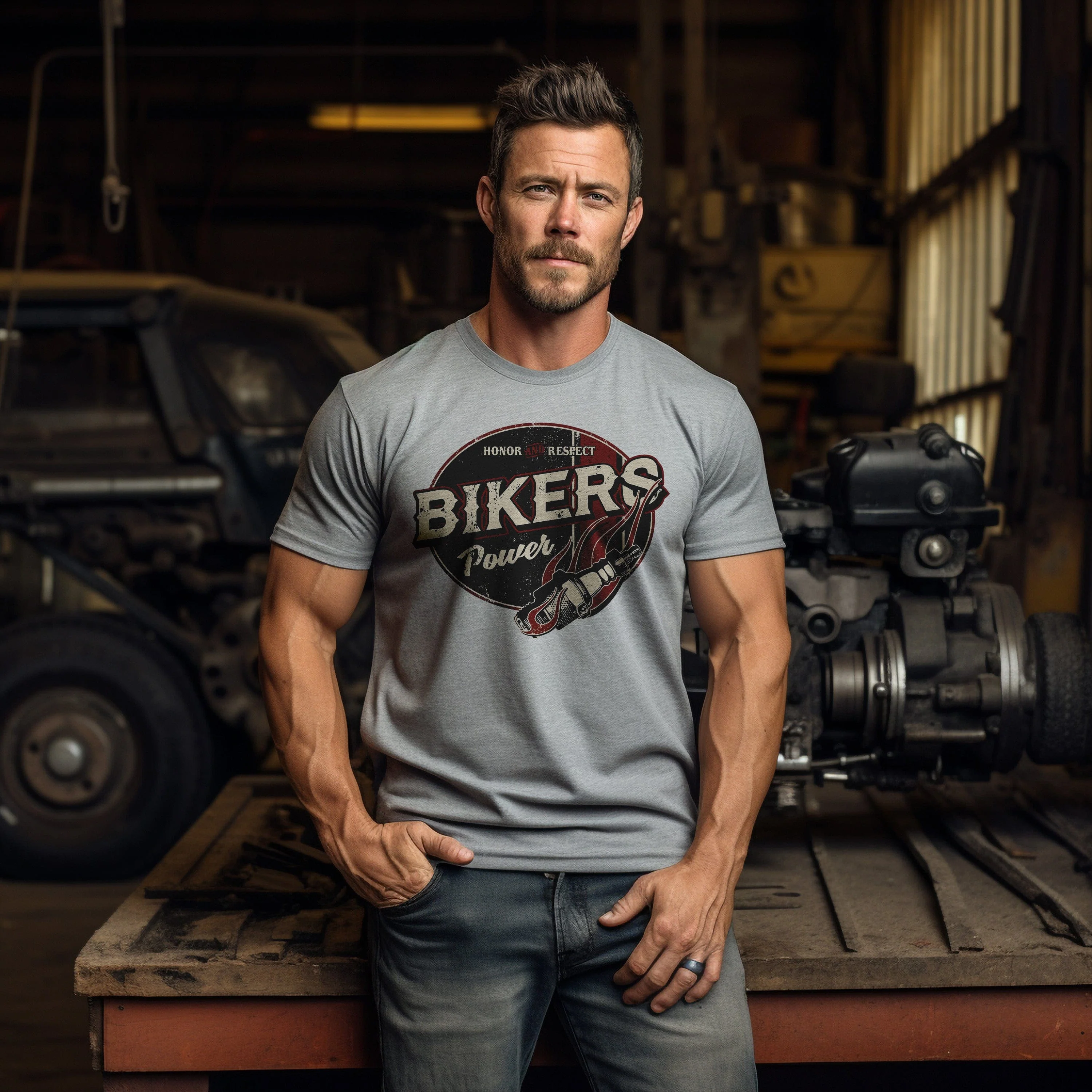 Bikers Power T-Shirt - Image 11