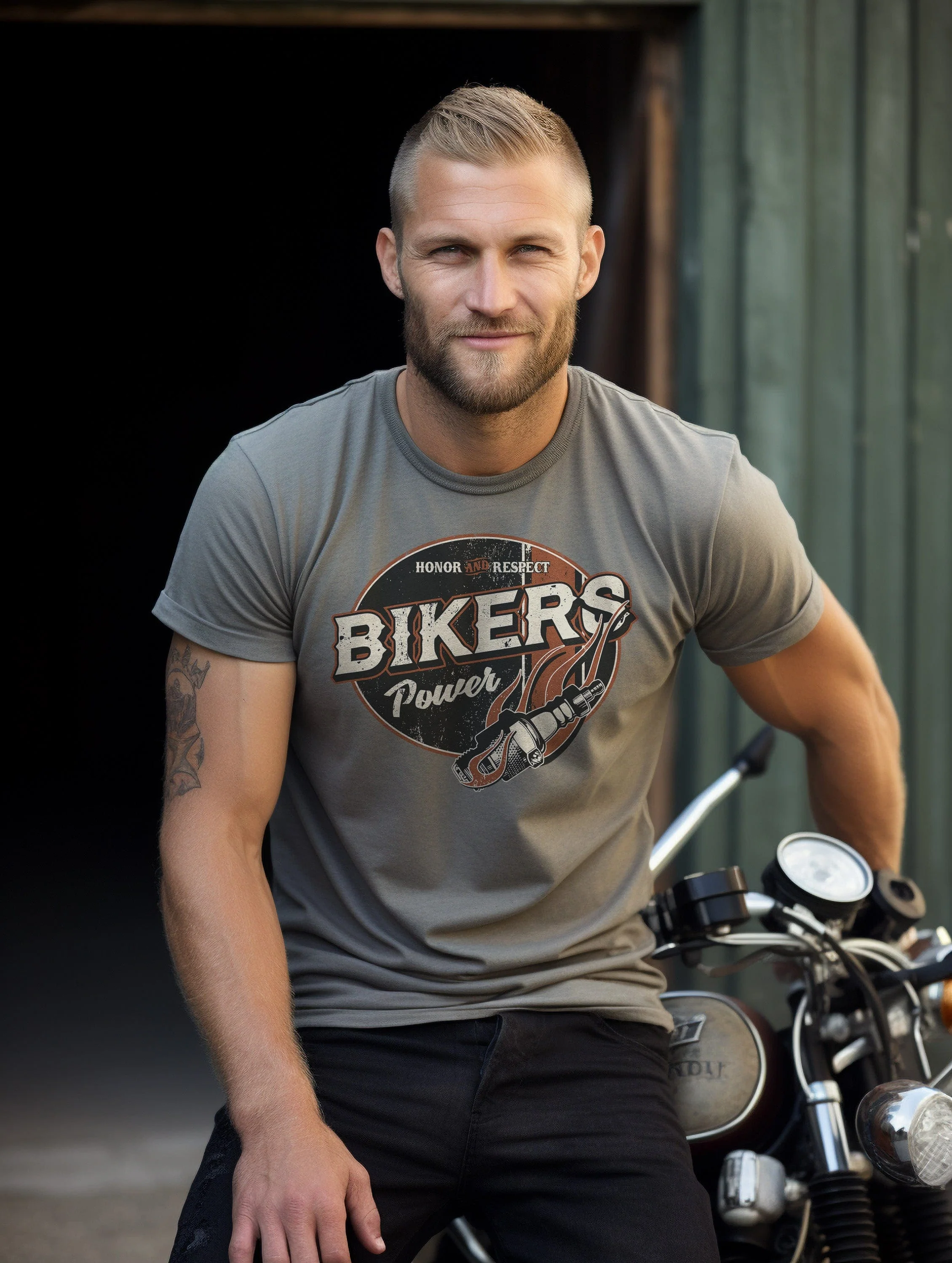Bikers Power T-Shirt - Image 20