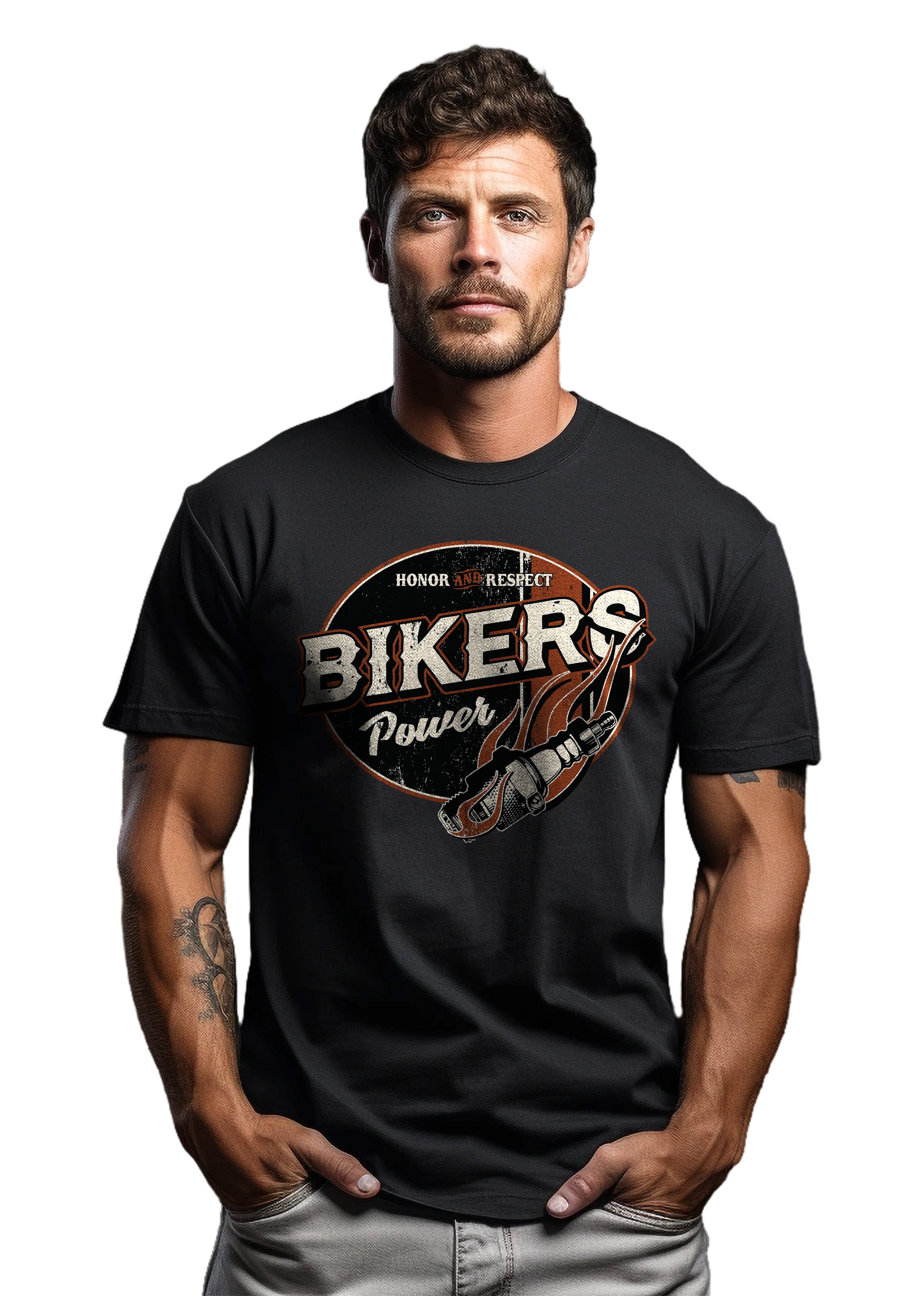 Bikers Power T-Shirt - Image 3