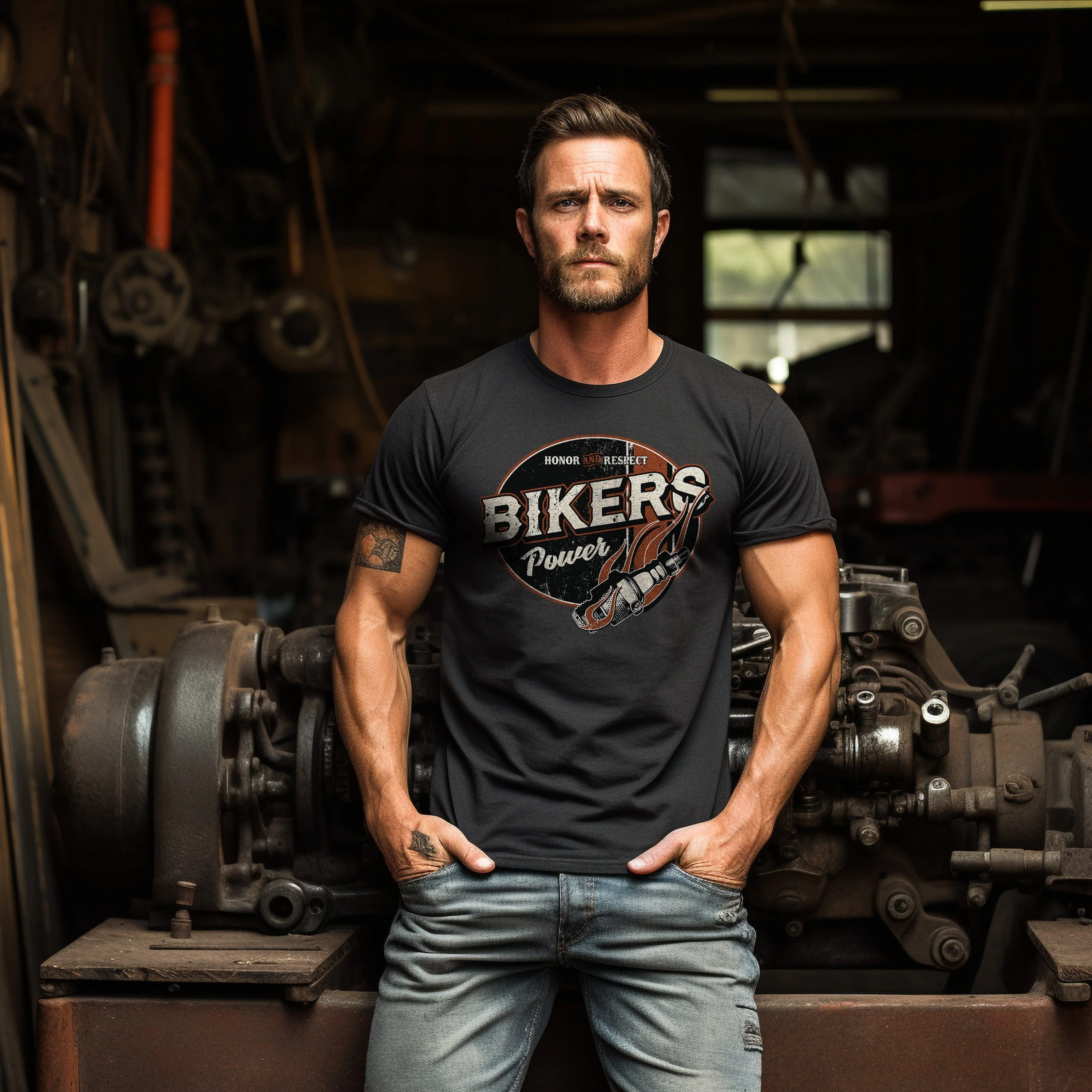 Bikers Power T-Shirt - Image 5