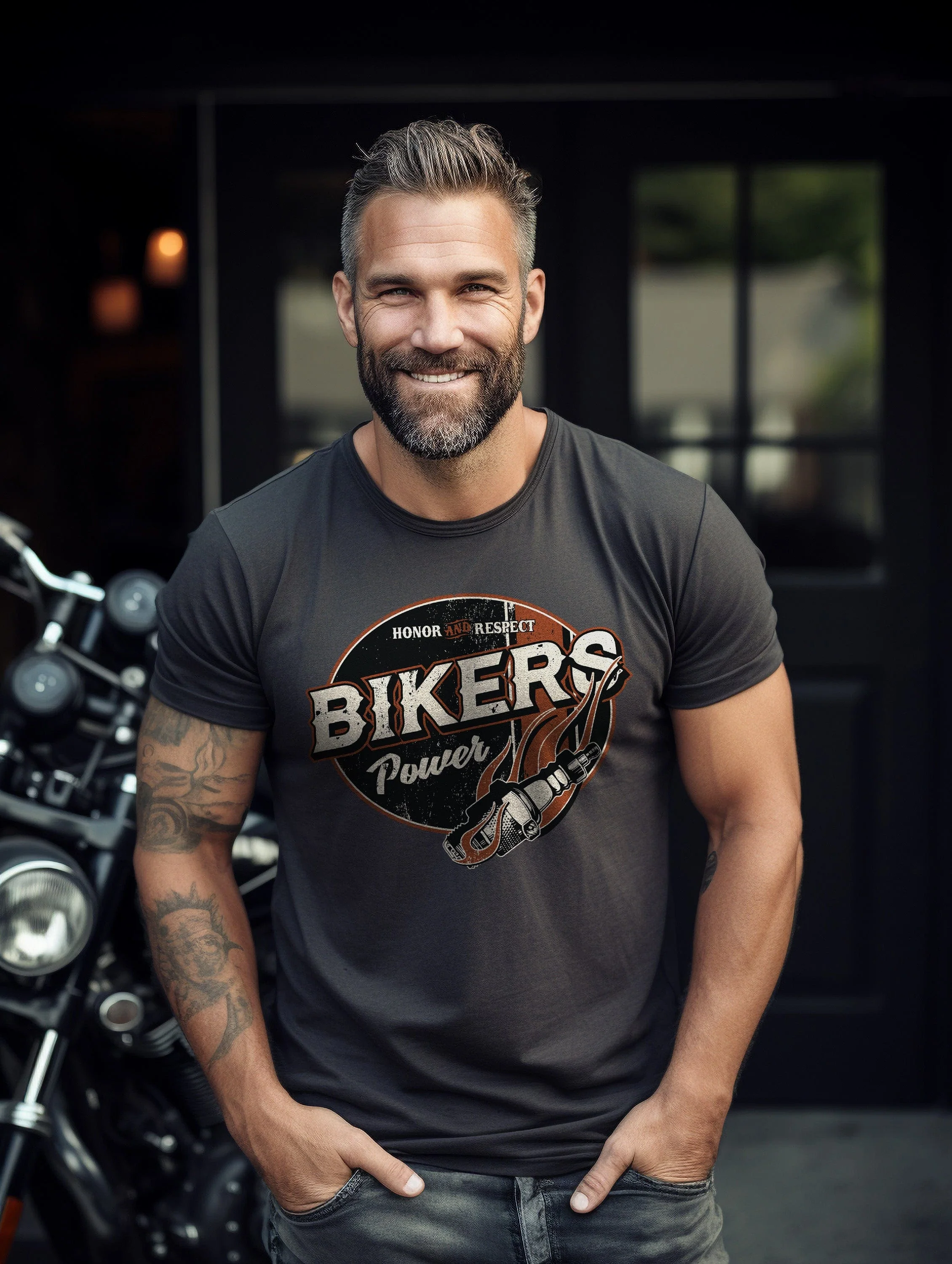 Bikers Power T-Shirt - Image 8