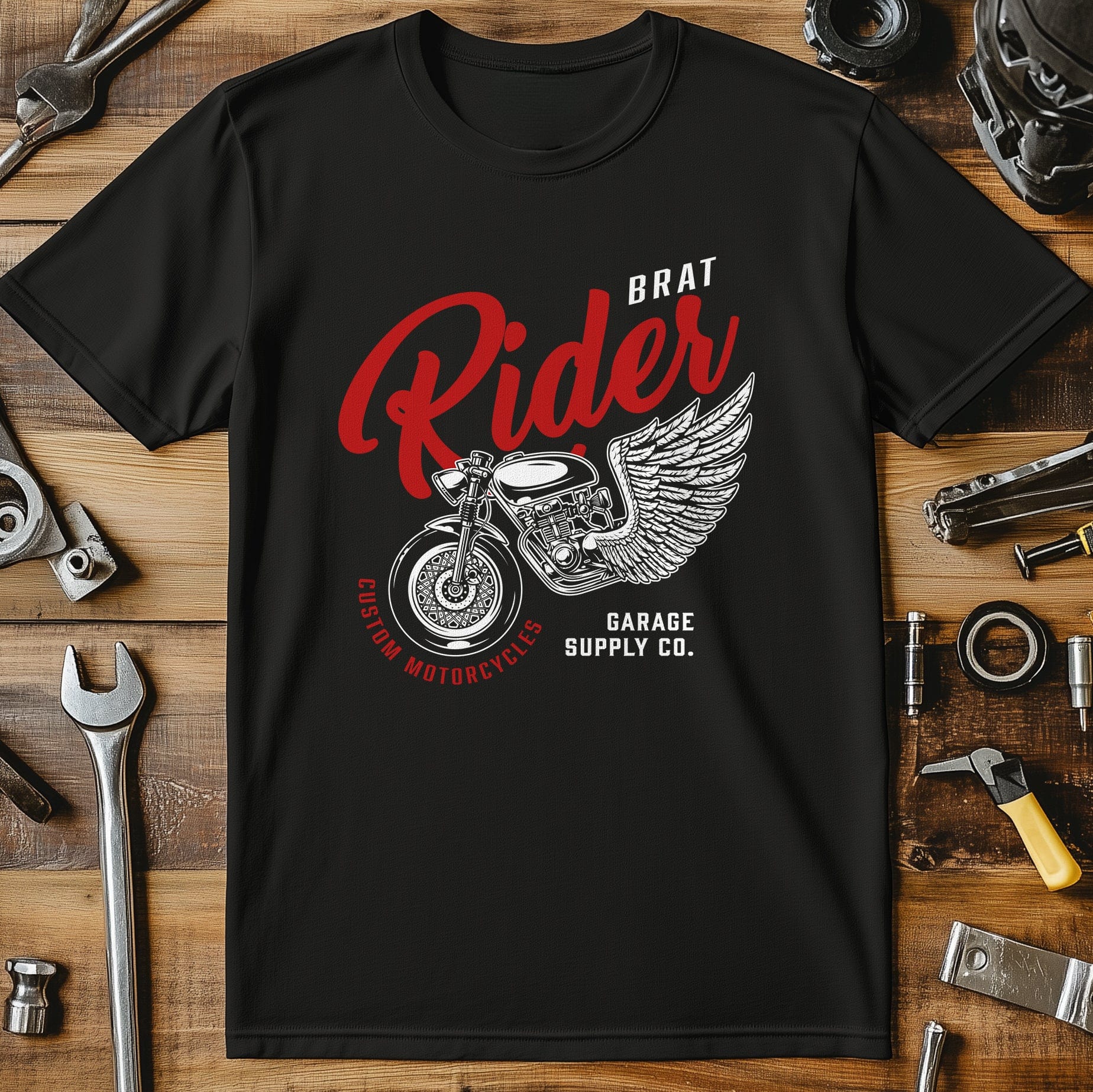 brat rider T Shirt - Image 5