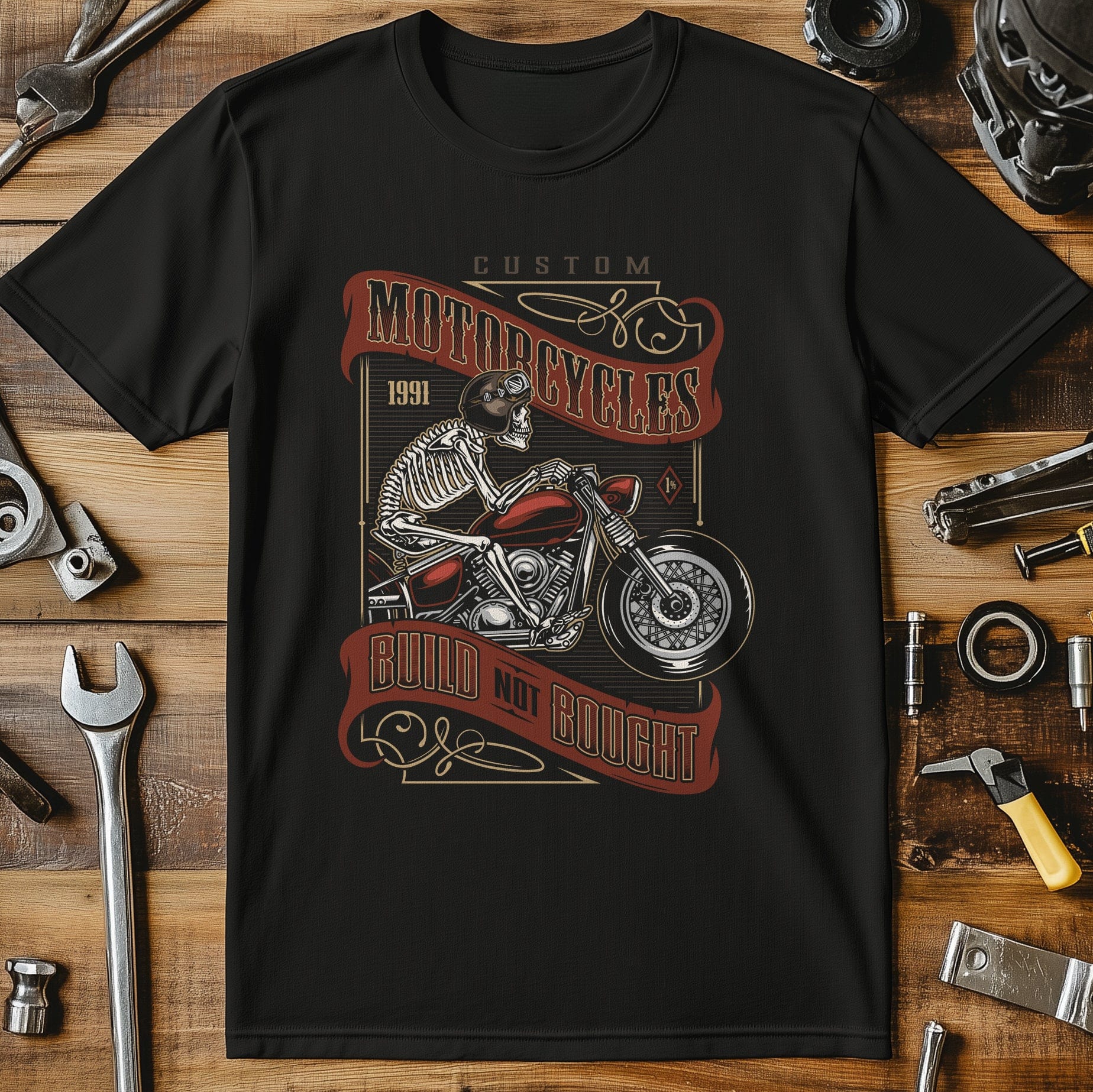 build not bought vintage T Shirt - Image 5