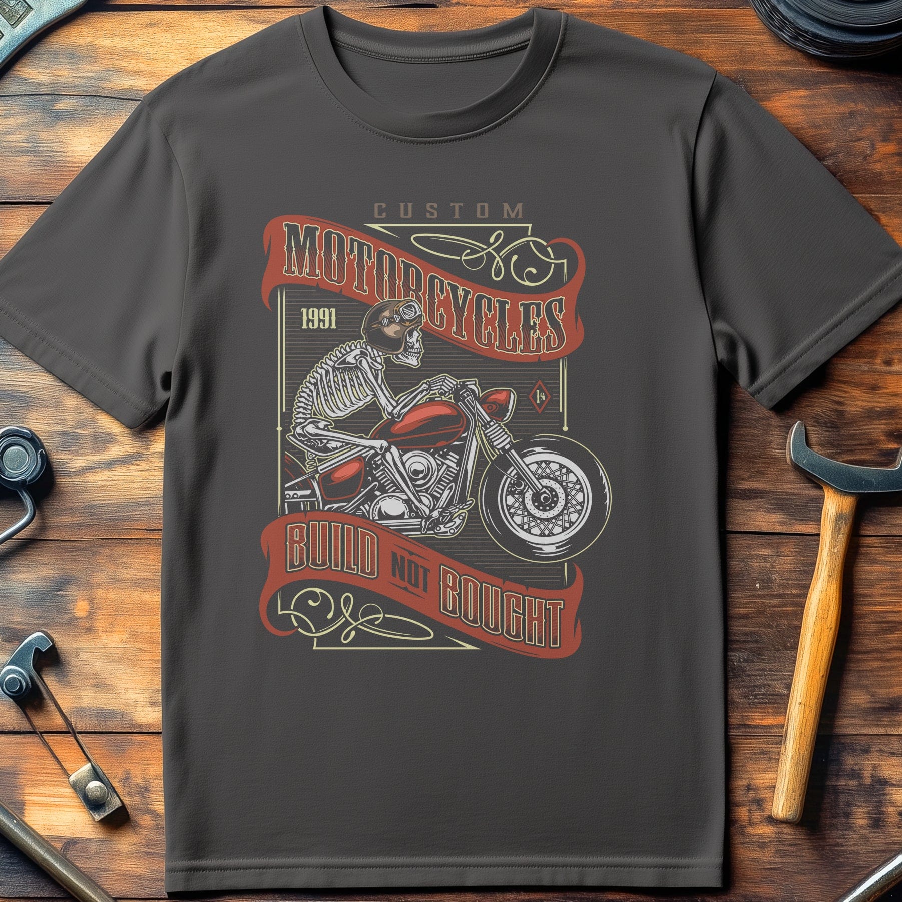 build not bought vintage T Shirt - Image 6