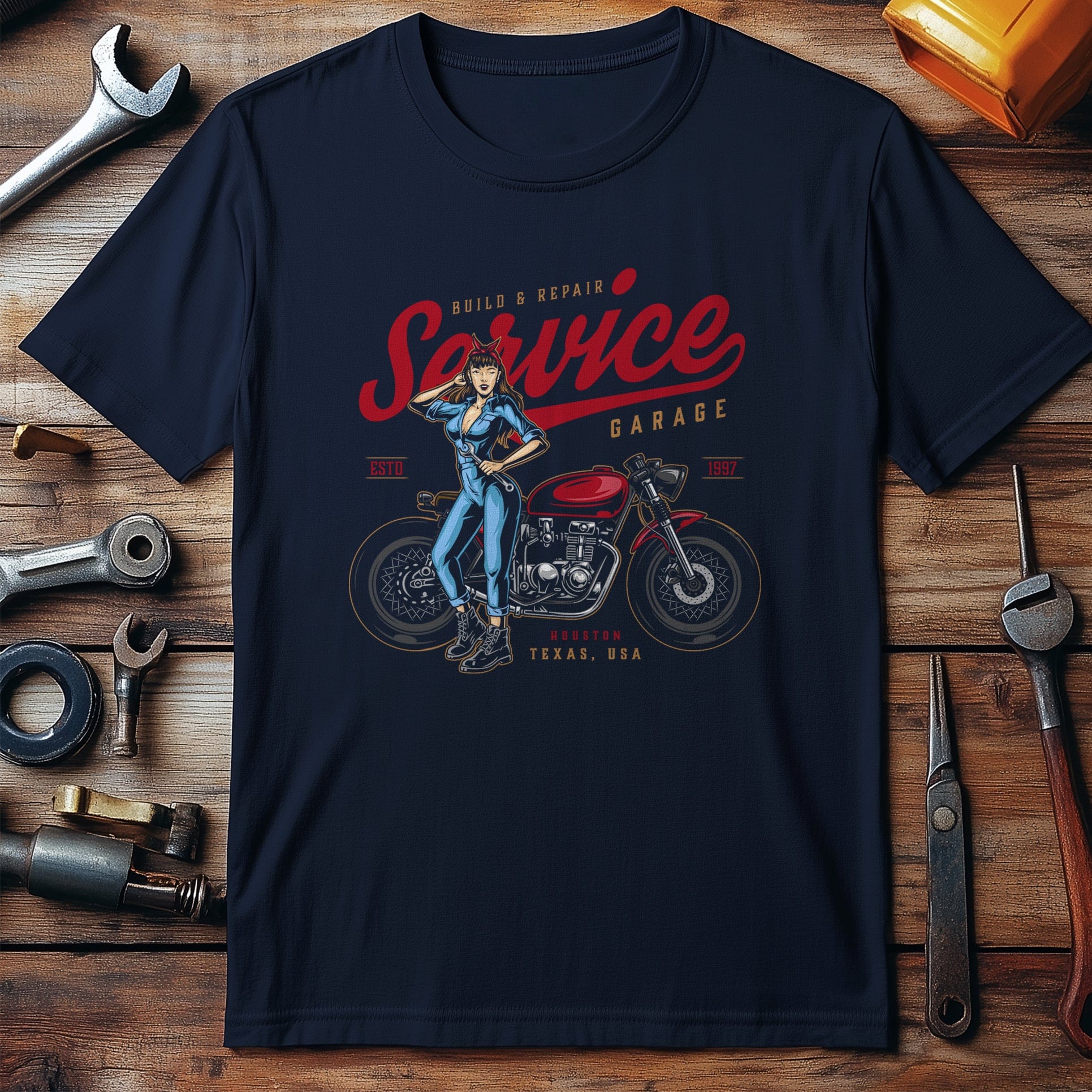 build repair vintage T Shirt - Image 7