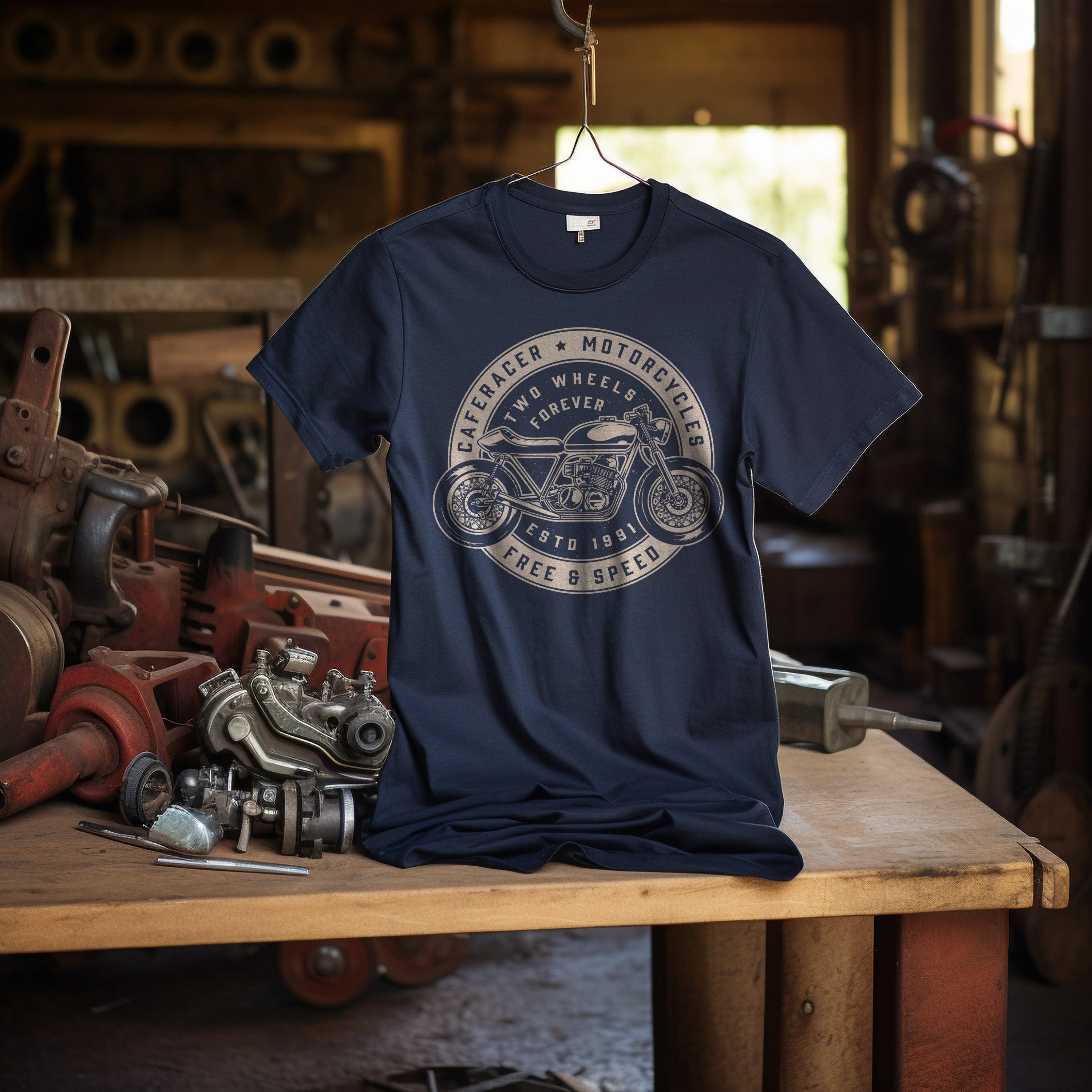 Cafe Racer Two T-Shirt - Image 10