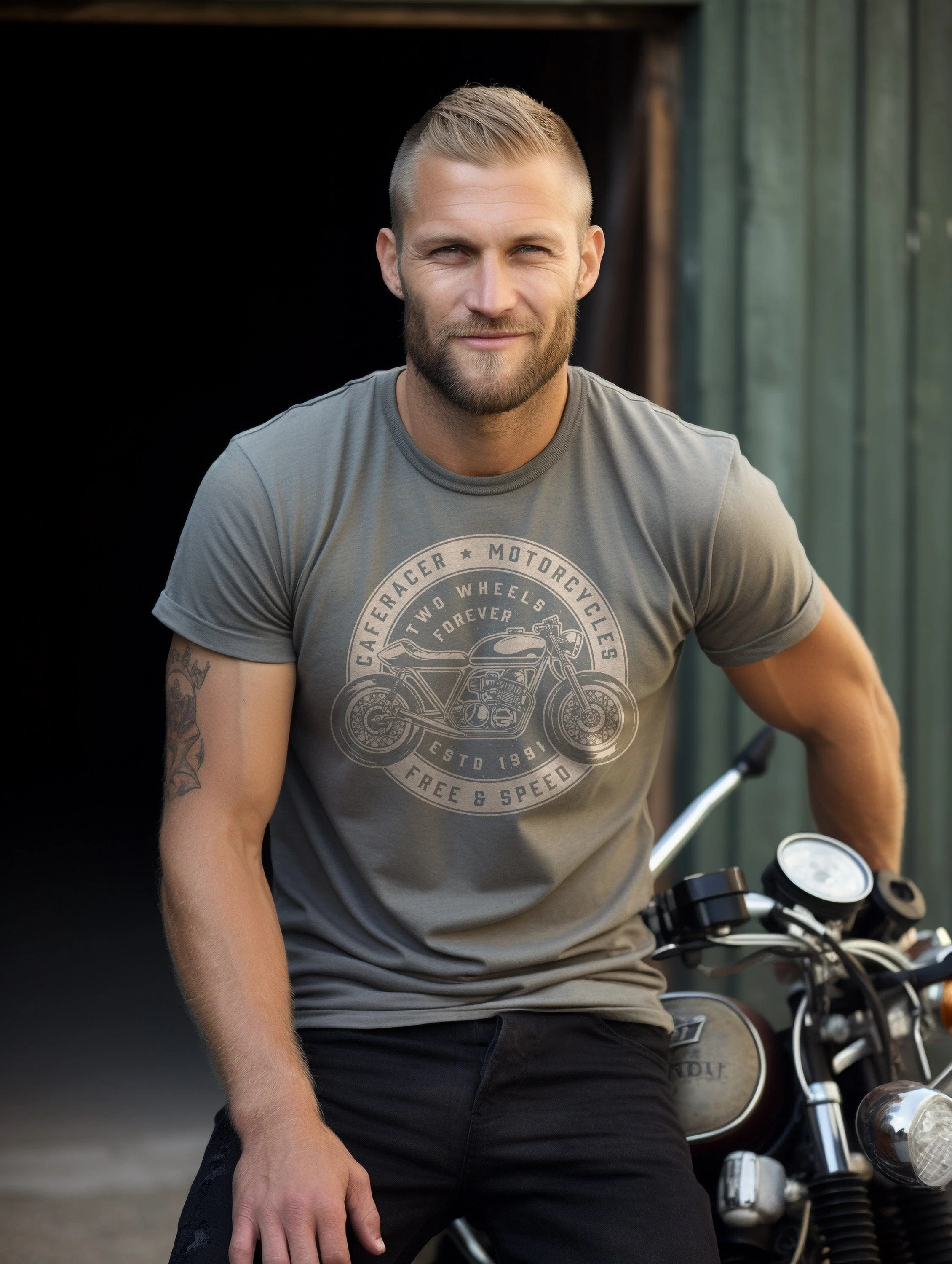 Cafe Racer Two T-Shirt - Image 16