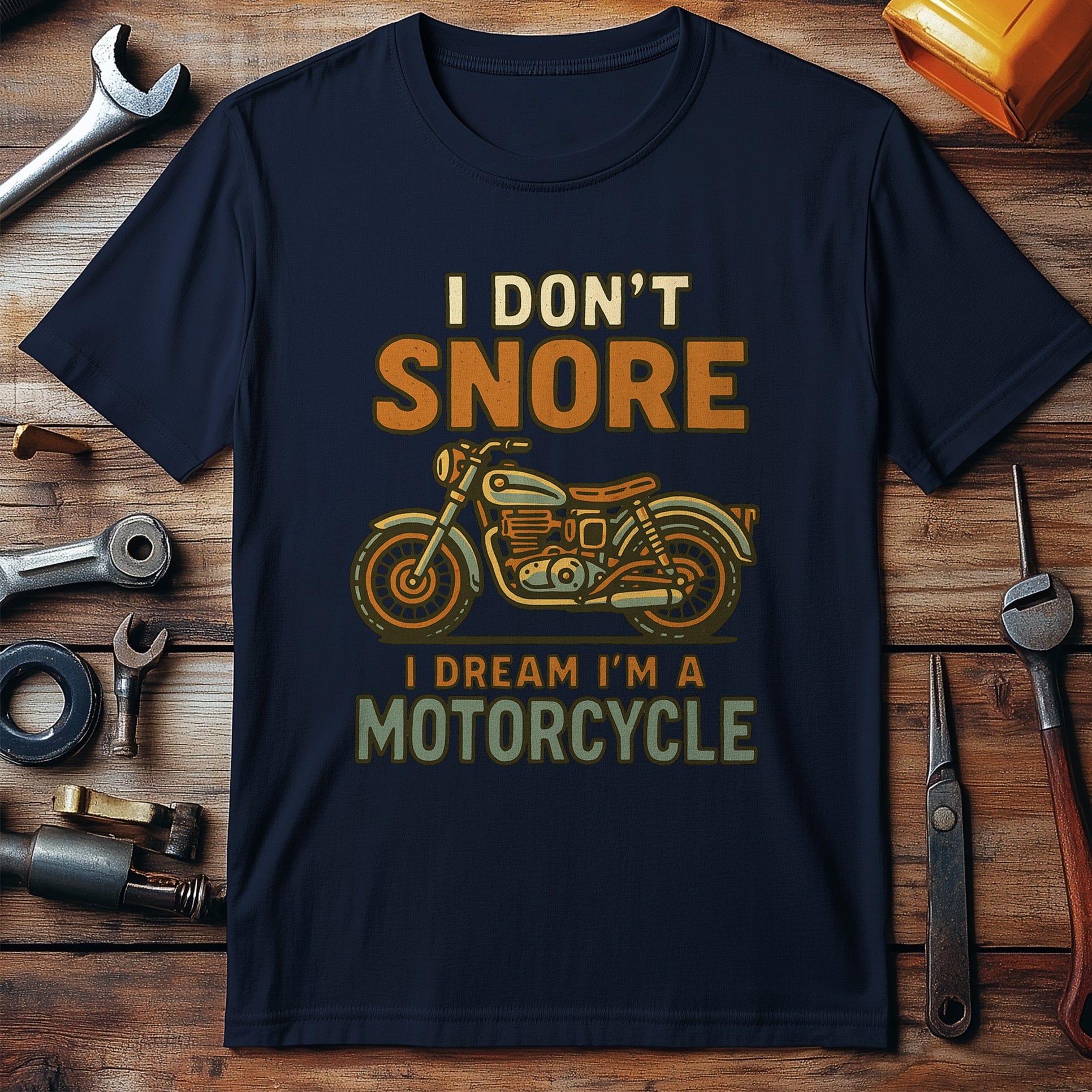 dont snore 25 motorcycle T Shirt - Image 3
