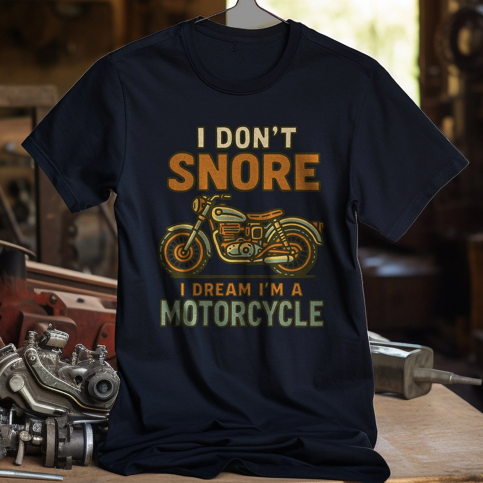dont snore 25 motorcycle T Shirt - Image 7