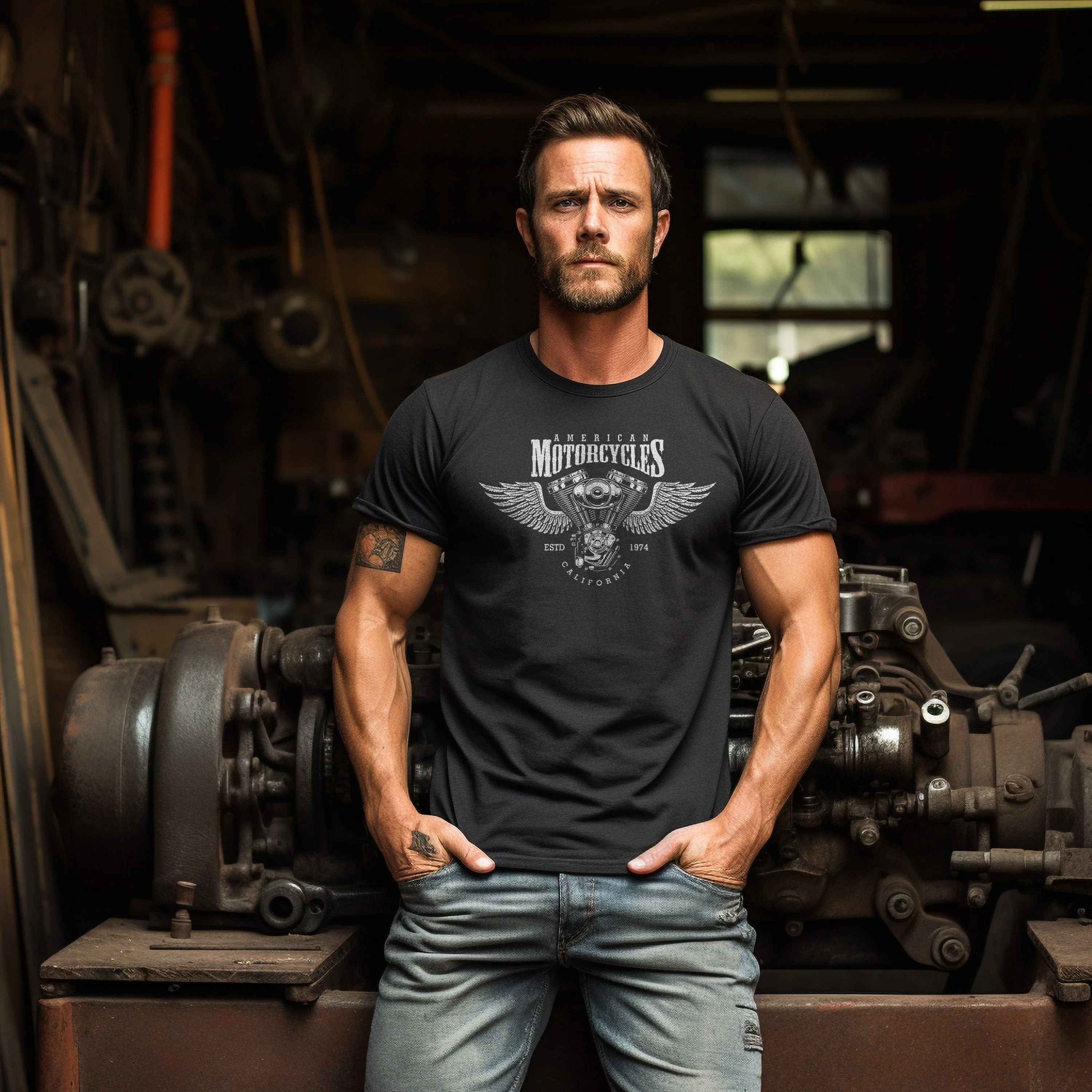 Engine Wings T-Shirt - Image 4