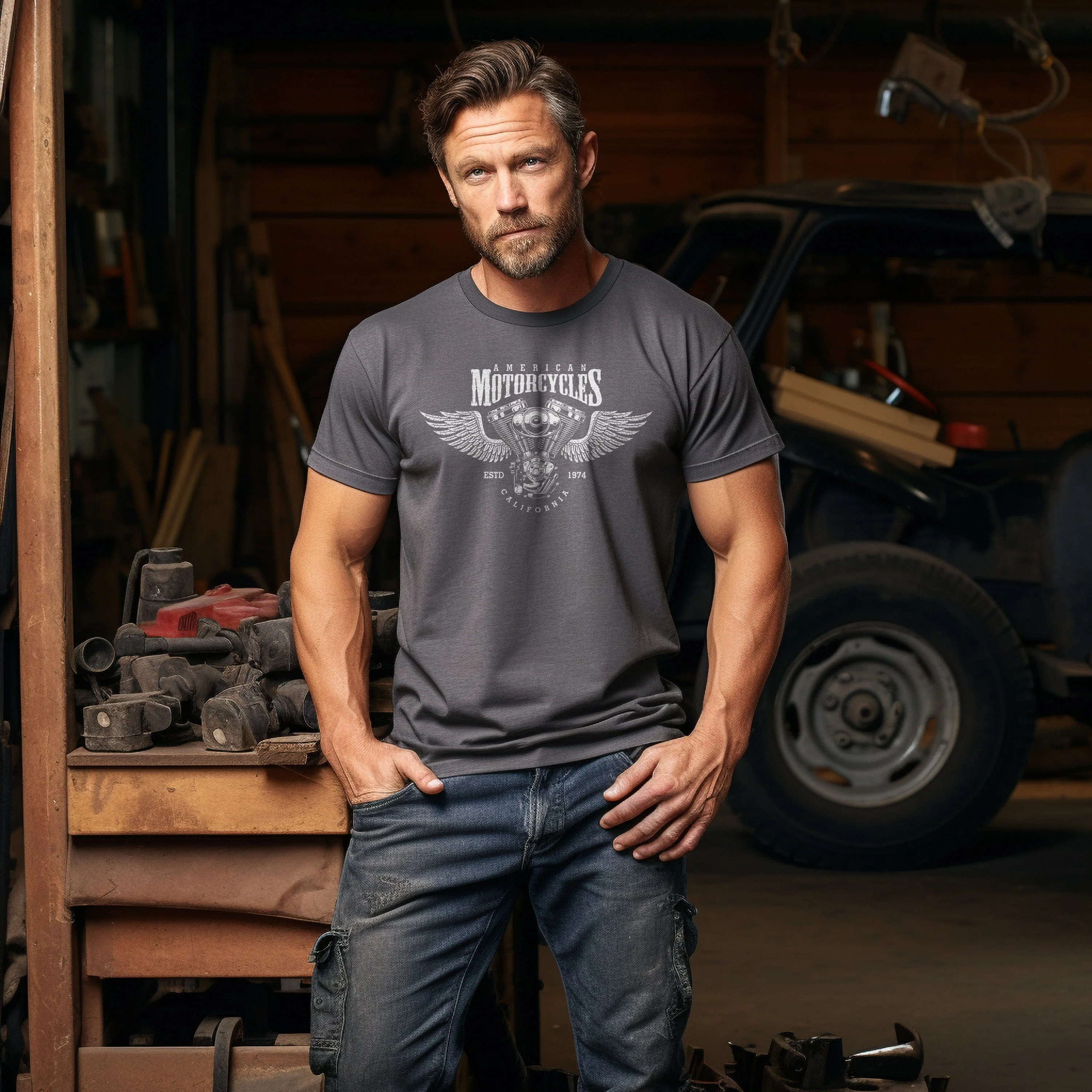 Engine Wings T-Shirt - Image 7