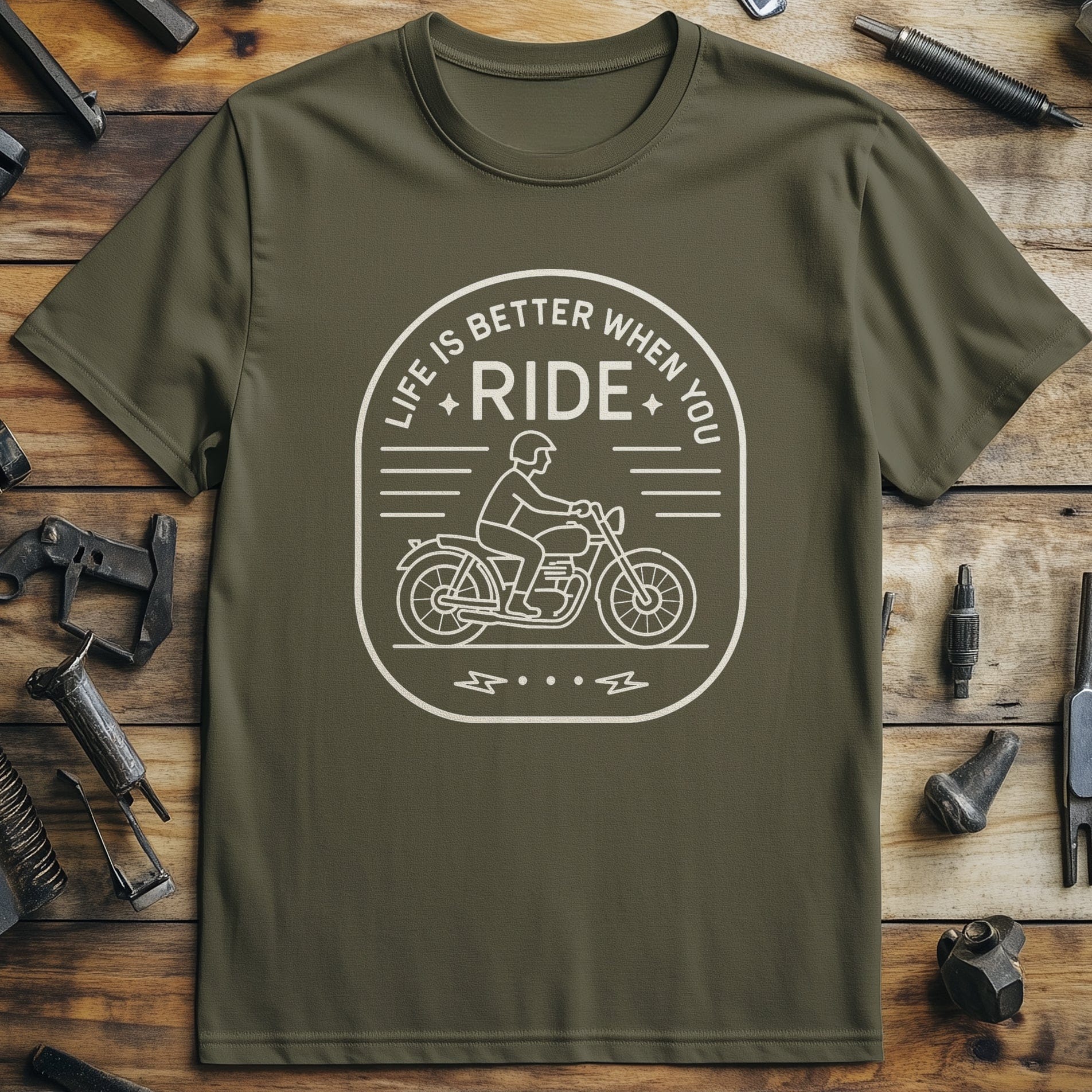 Better when you ride 57 T Shirt - Image 4