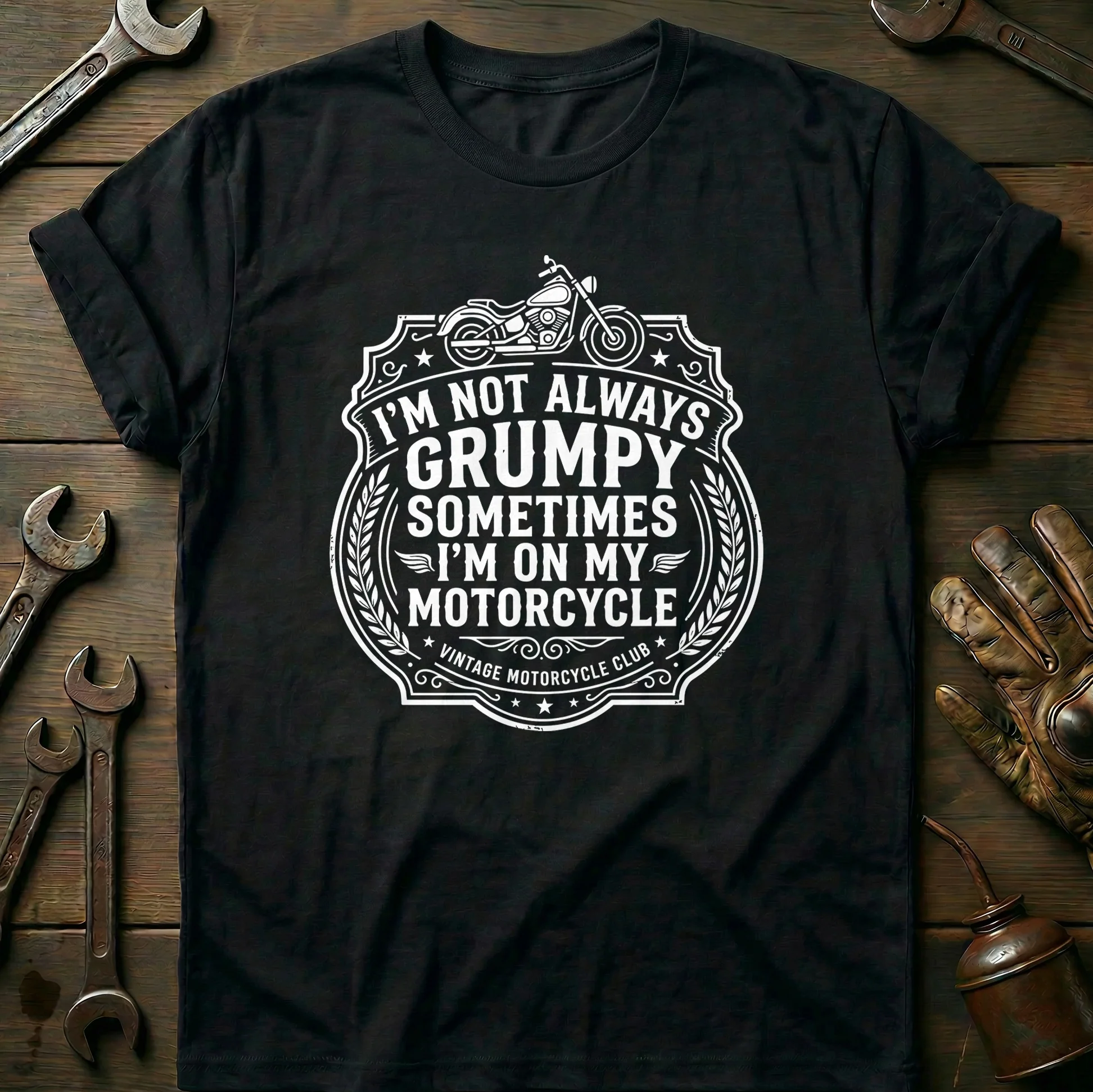 GRUMPY BADGE 031 T Shirt - Image 3