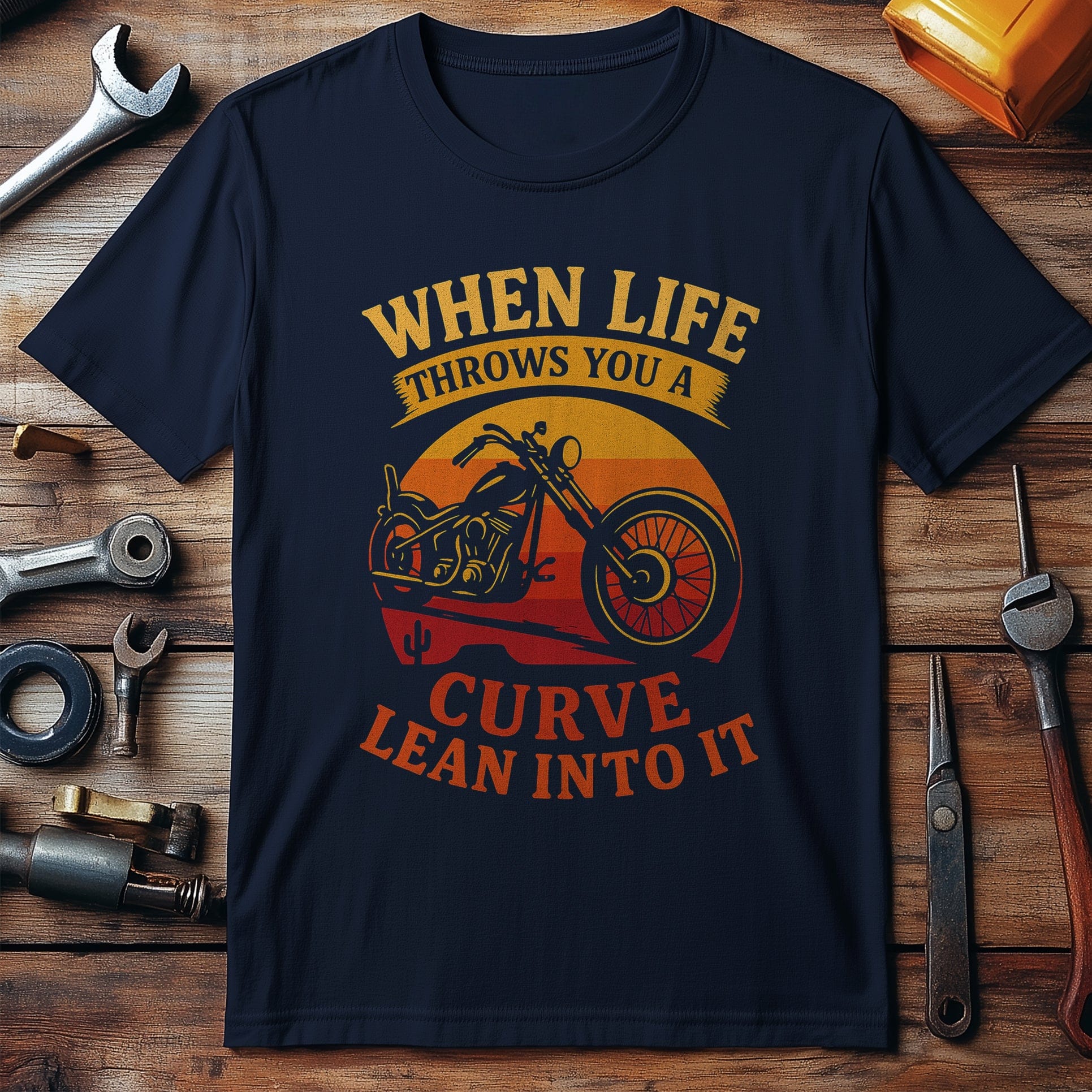 life throws curve 39 lean T Shirt - Image 3