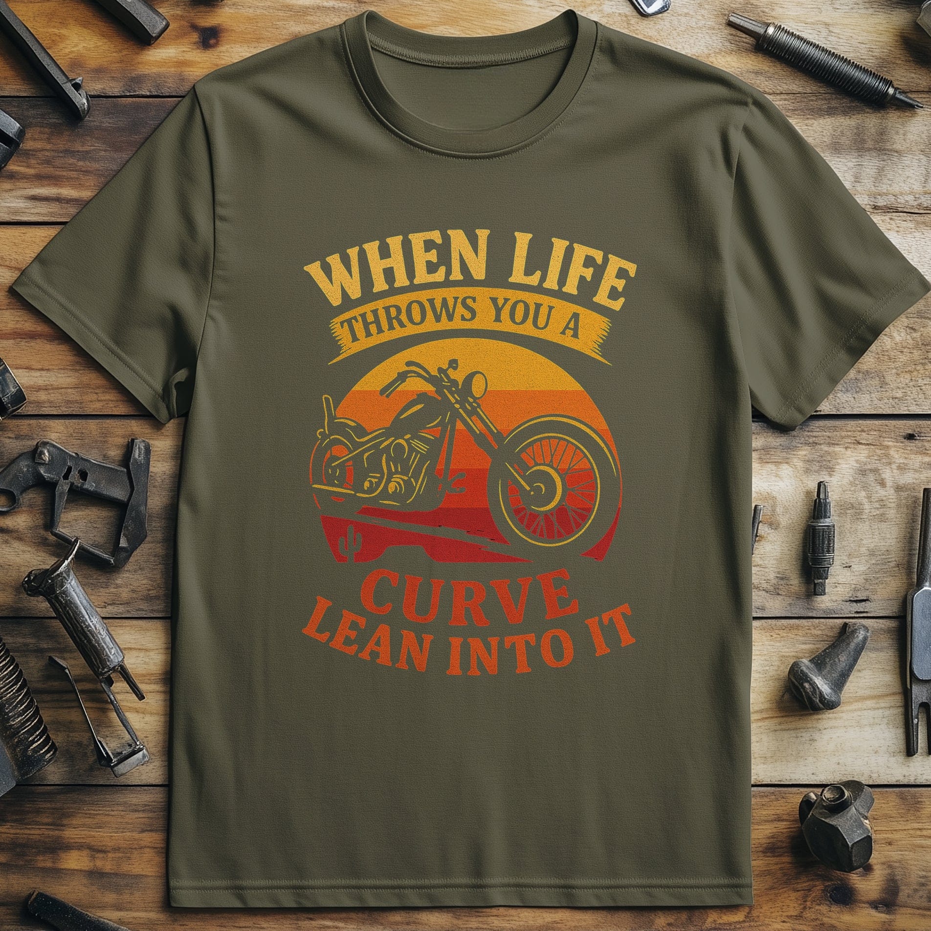 life throws curve 39 lean T Shirt - Image 4