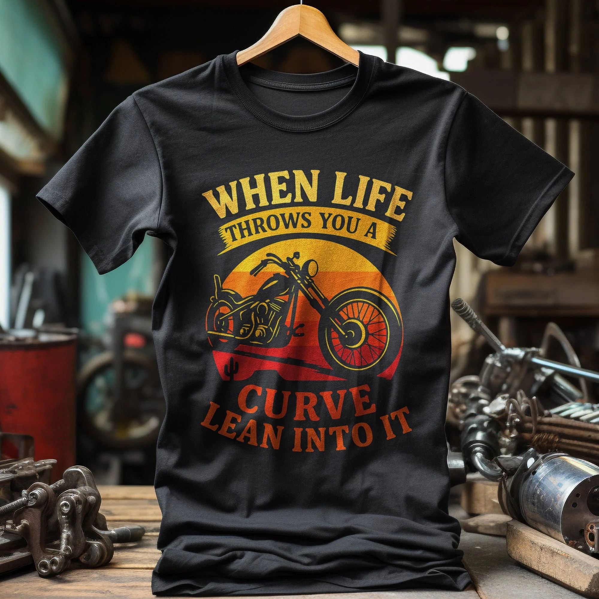 life throws curve 39 lean T Shirt - Image 5