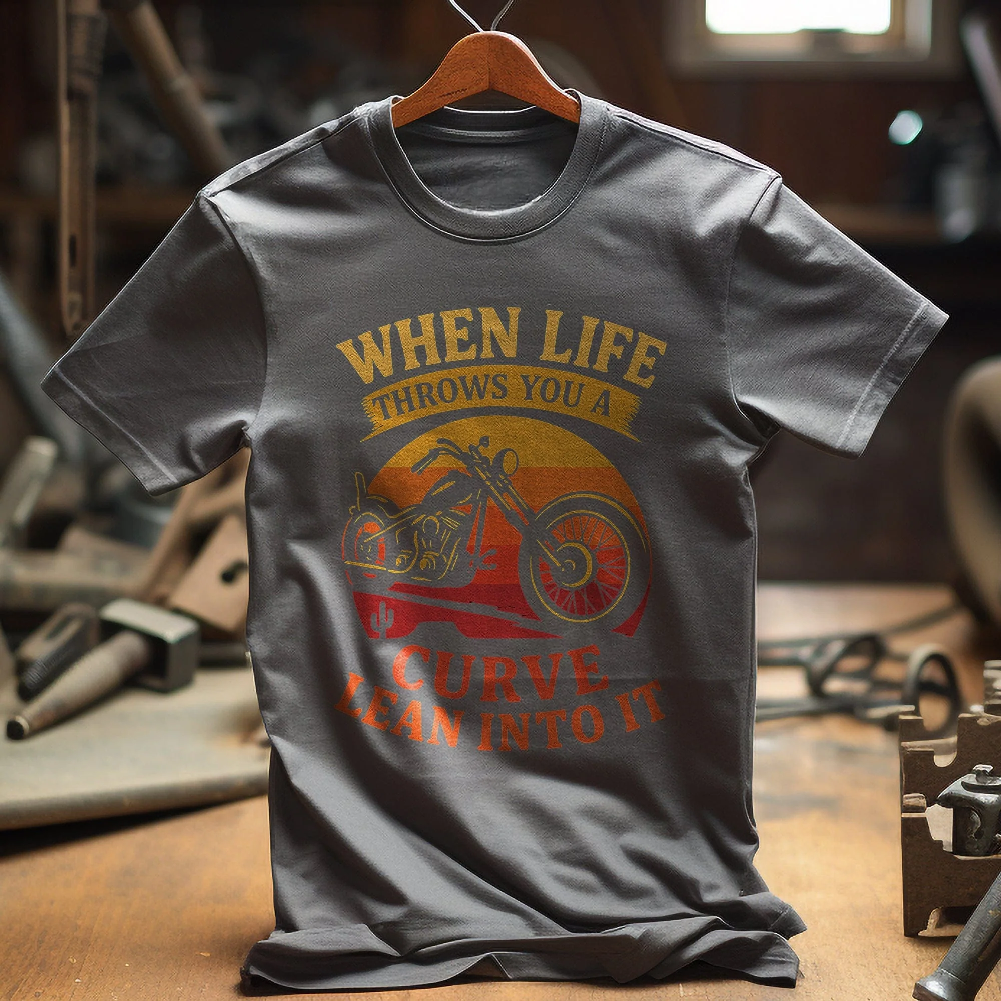 life throws curve 39 lean T Shirt - Image 6