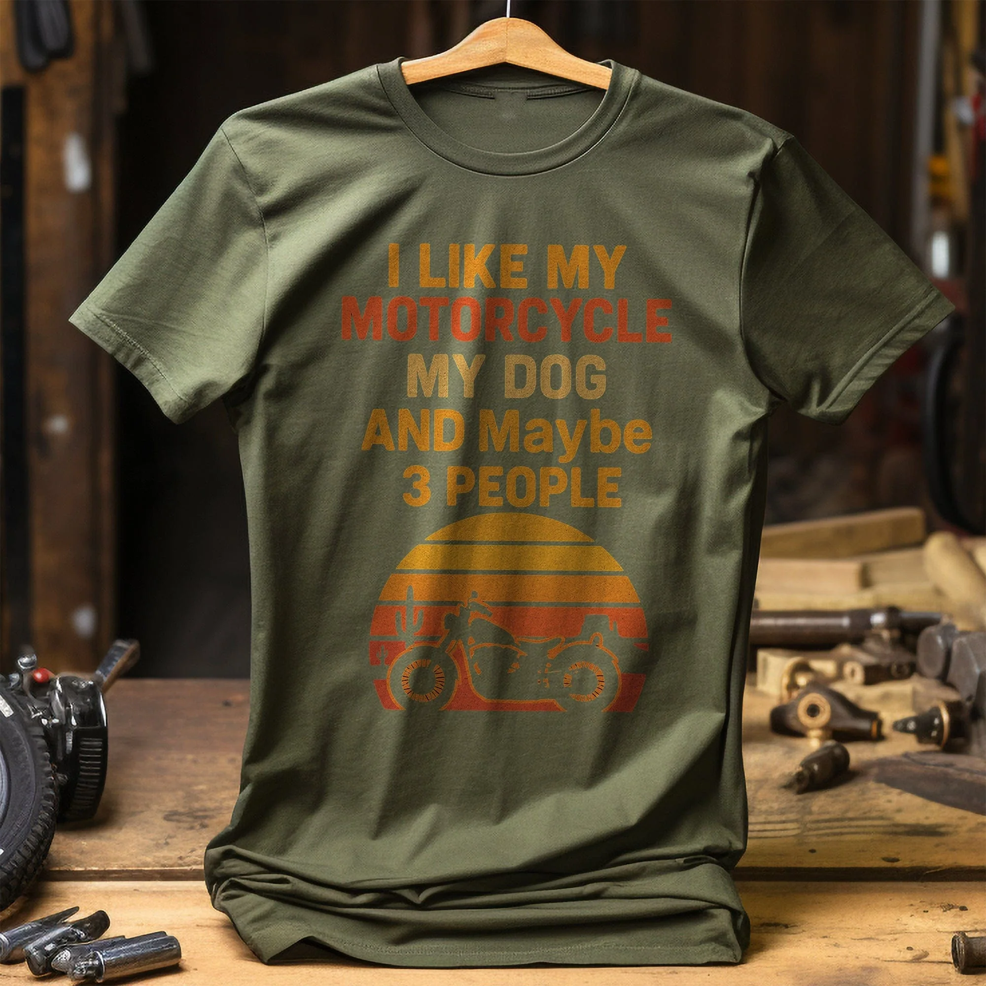 like motorcycle dog 40 T Shirt - Image 8