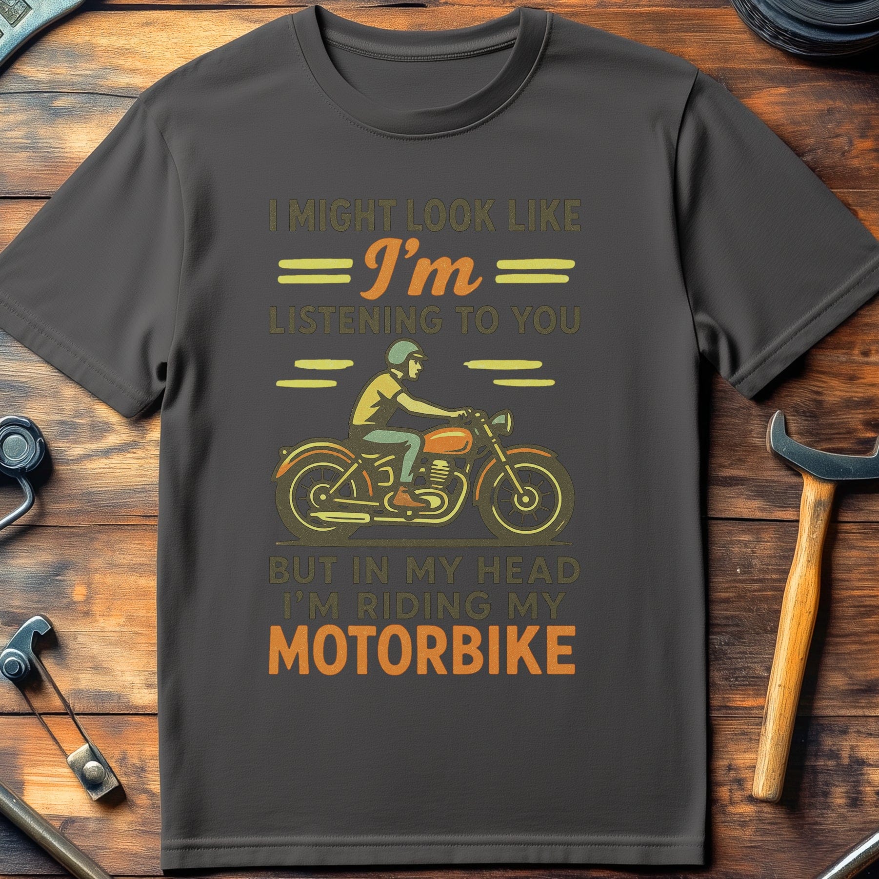look like listening 29 bike T Shirt - Image 4