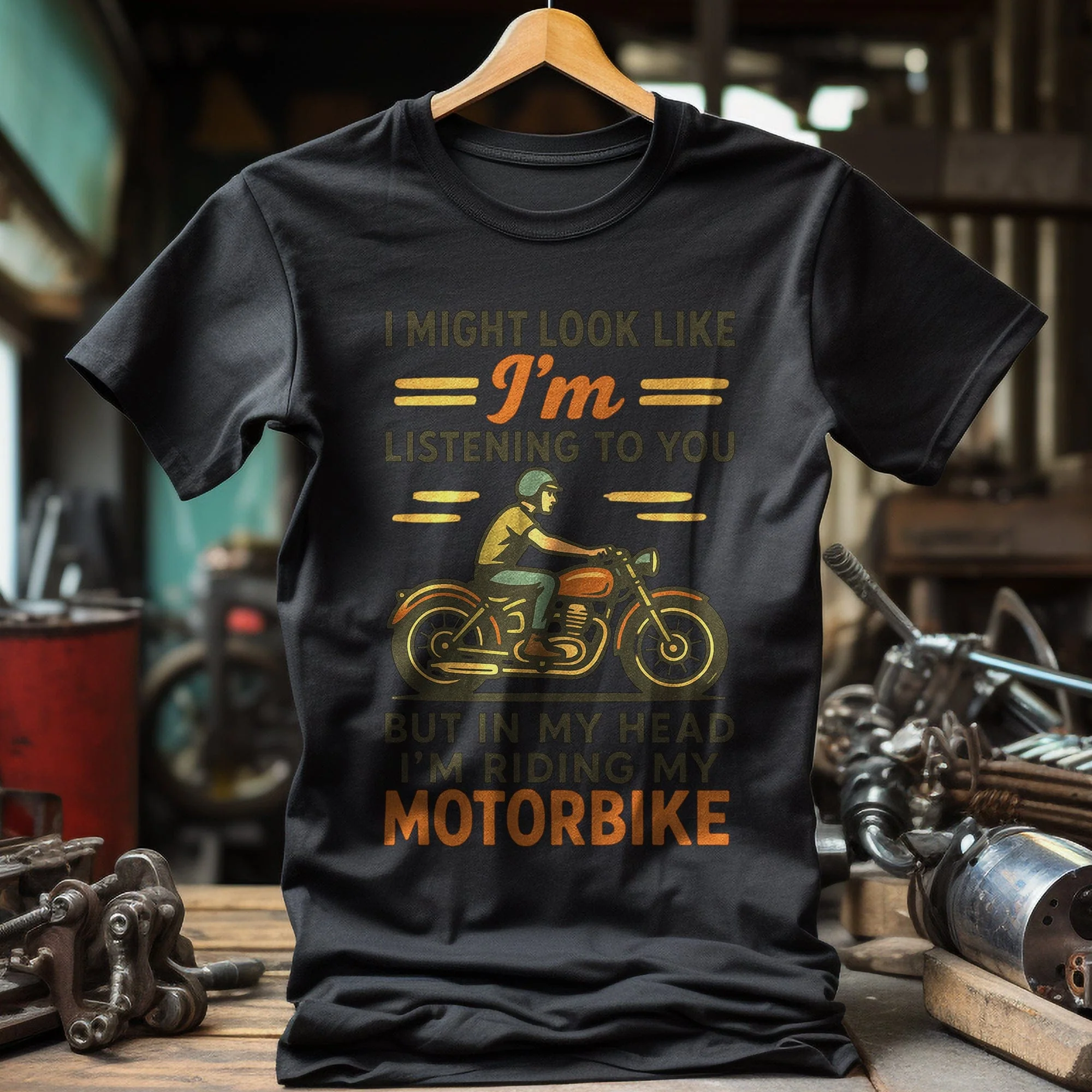look like listening 29 bike T Shirt - Image 7