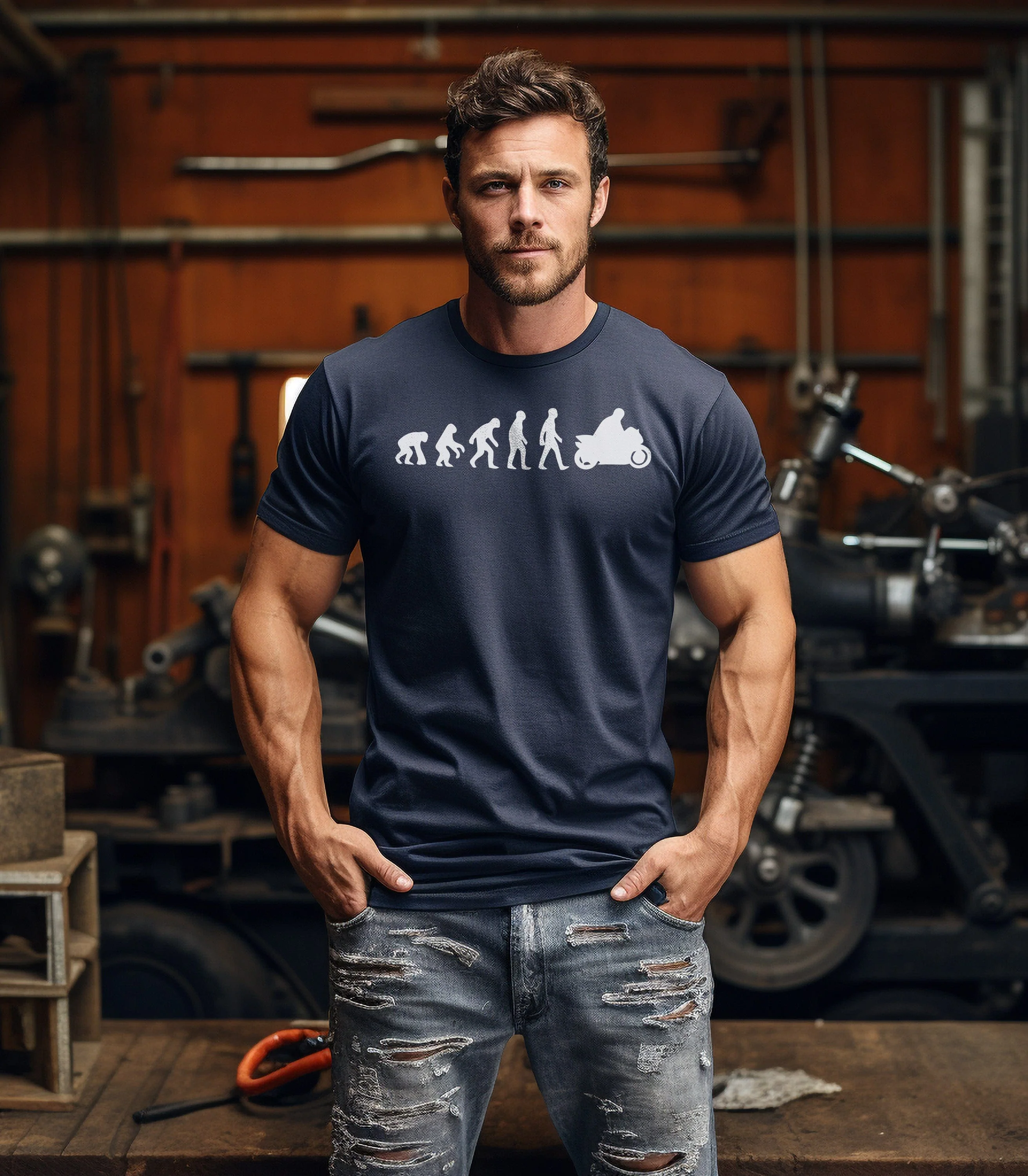 Evo Sports Bike 3 T-Shirt - Image 15