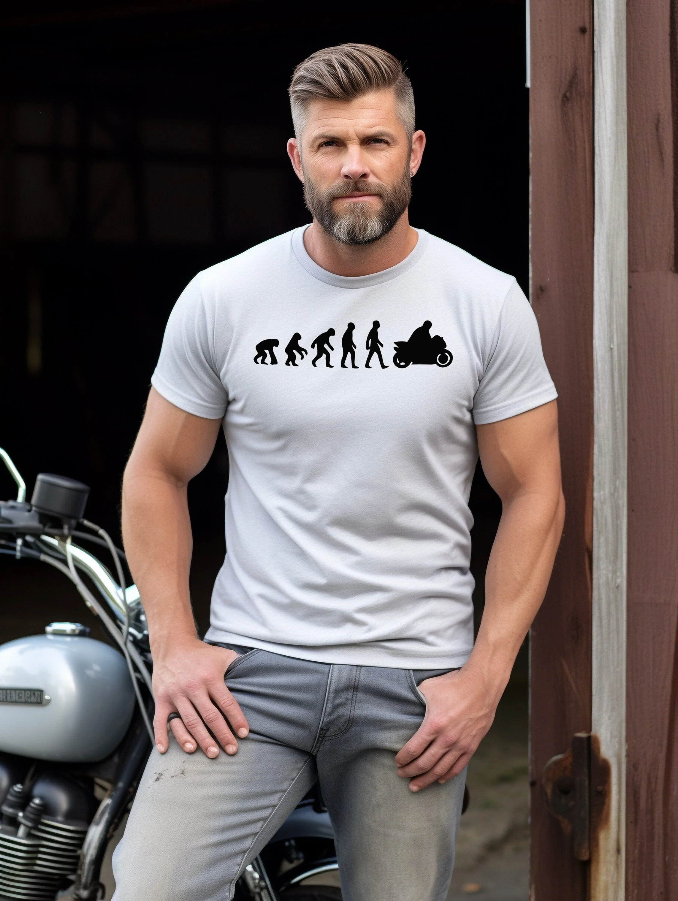 Evo Sports Bike 3 T-Shirt - Image 24