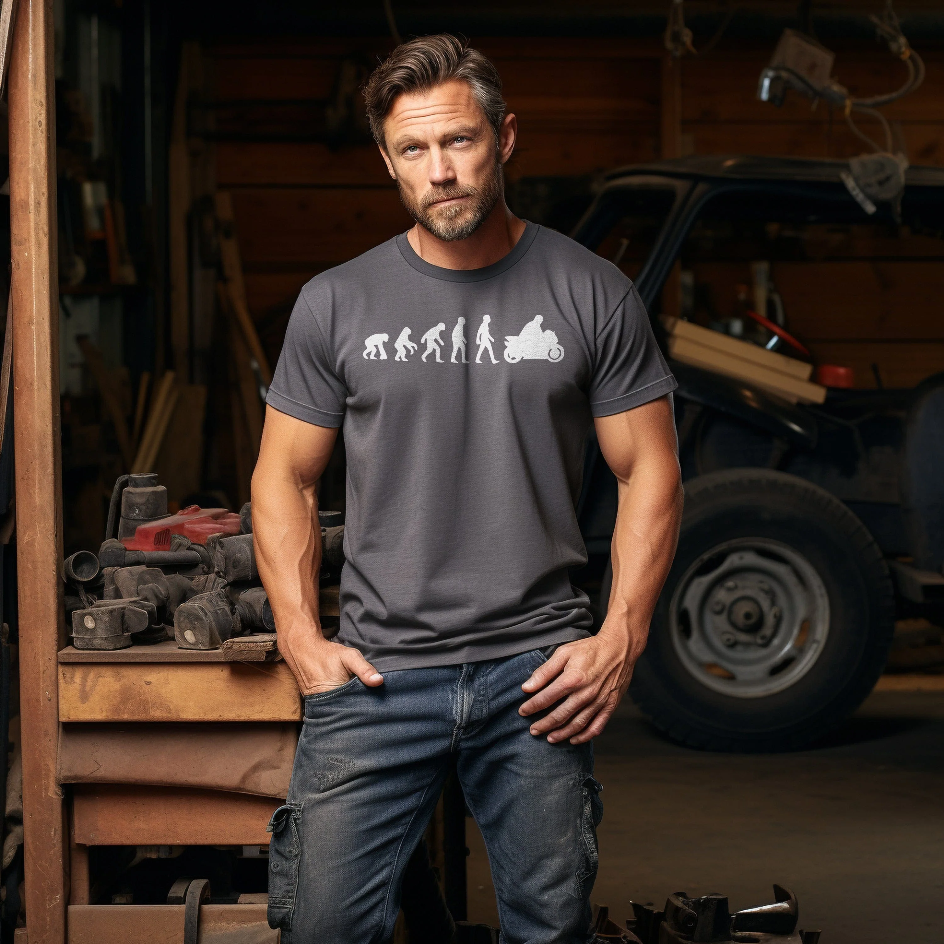 Evo Sports Bike 3 T-Shirt - Image 8