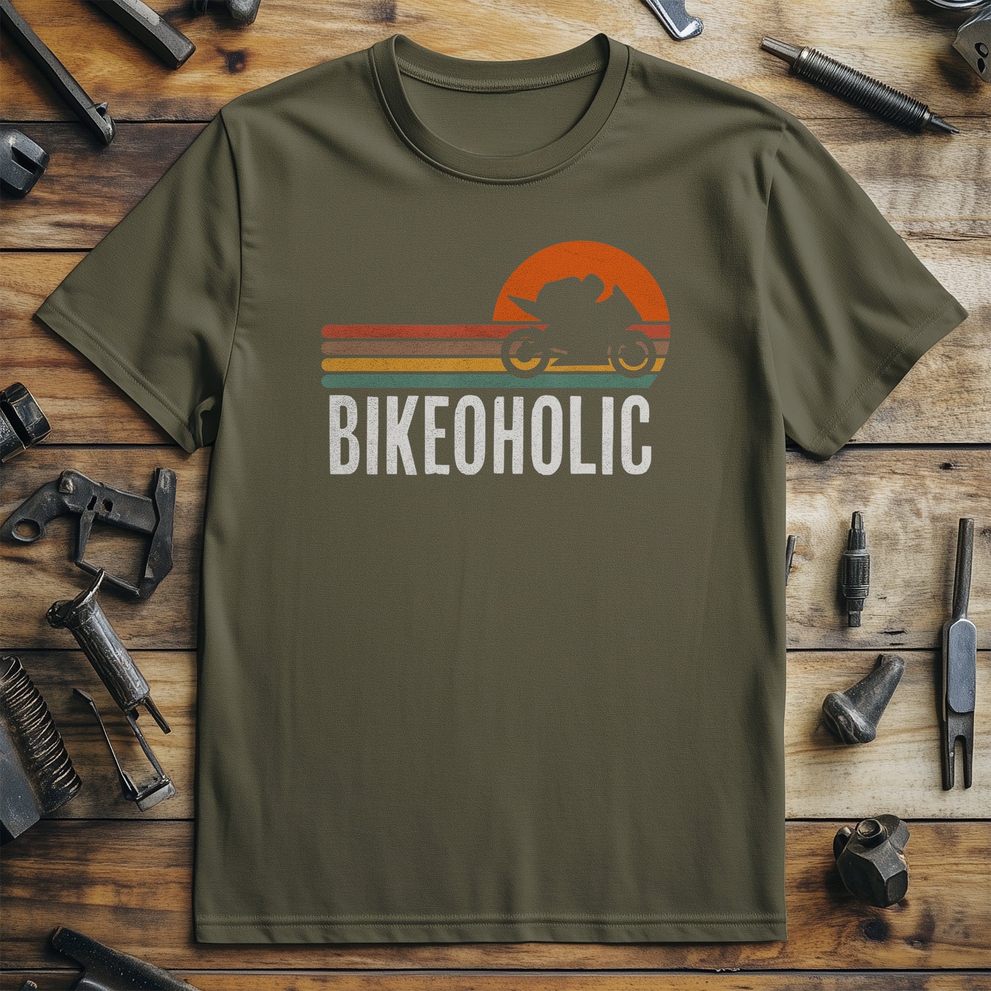 Bikeoholic T-Shirt - Image 7